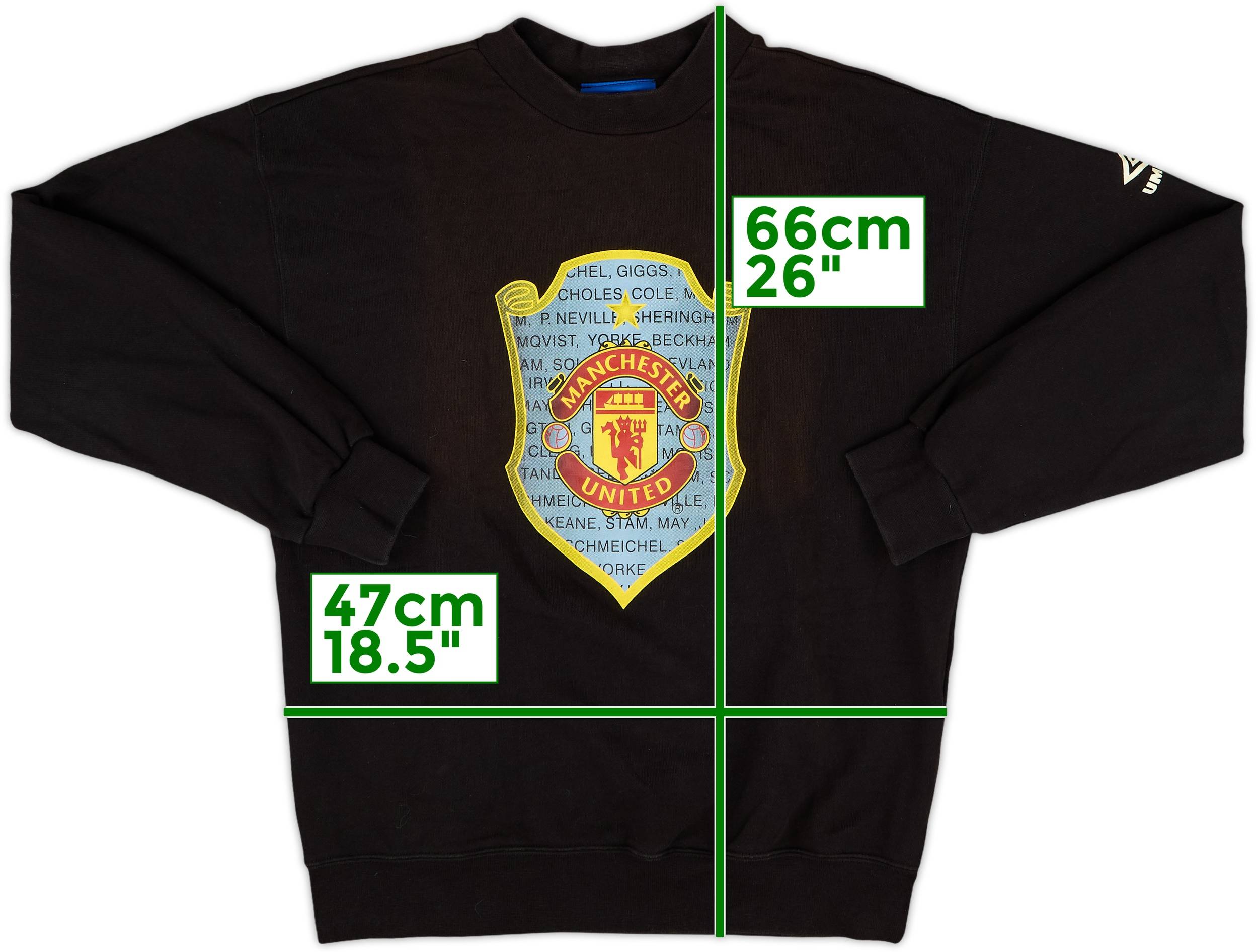 ウェア UMBRO 99/00 Manchester United T-Shirt Vintage Manchester United 1999-00' Away Football T-Shirt