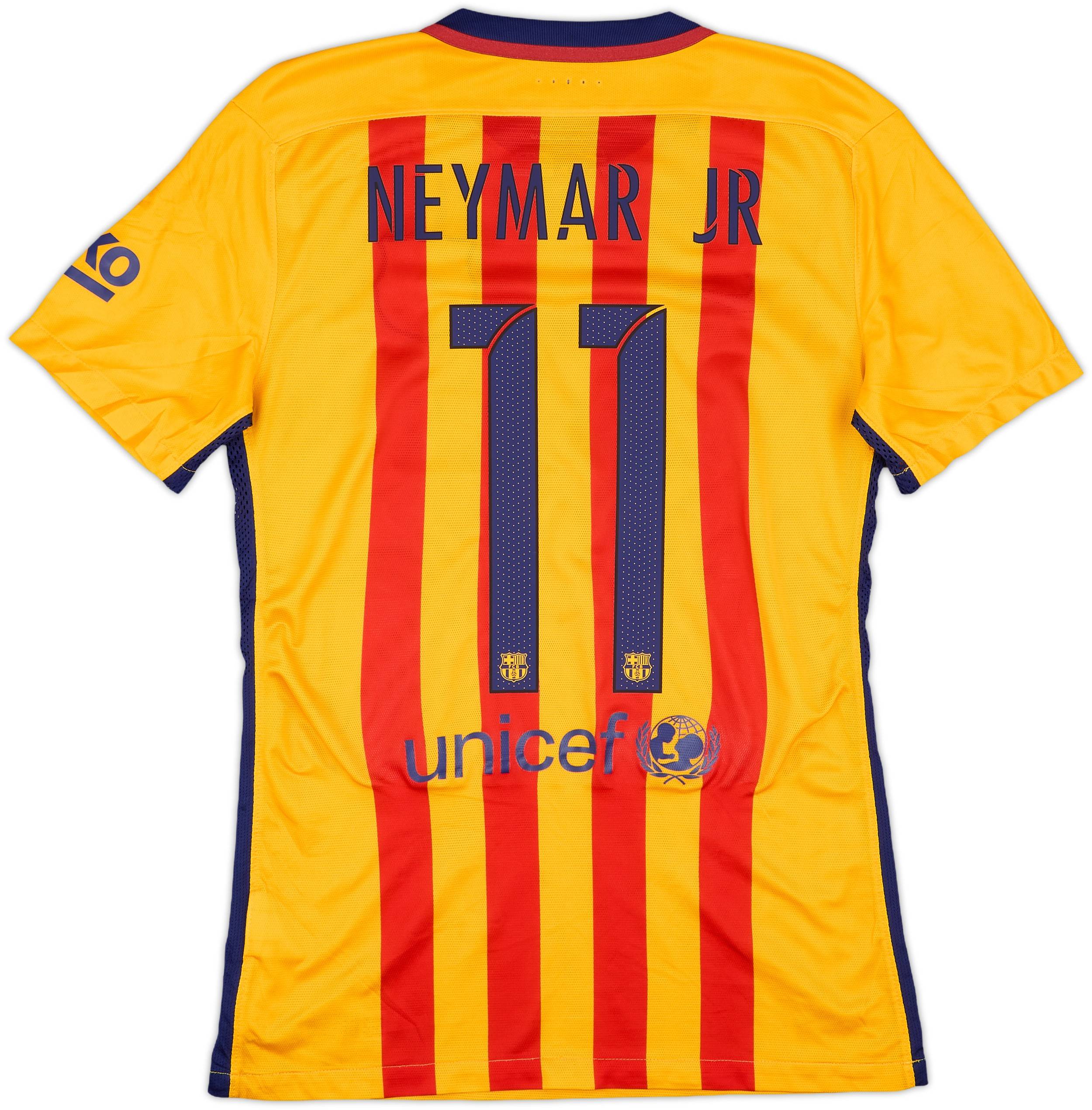 2015-16 Barcelona Authentic Away Shirt Neymar #11 - 8/10 - (S)