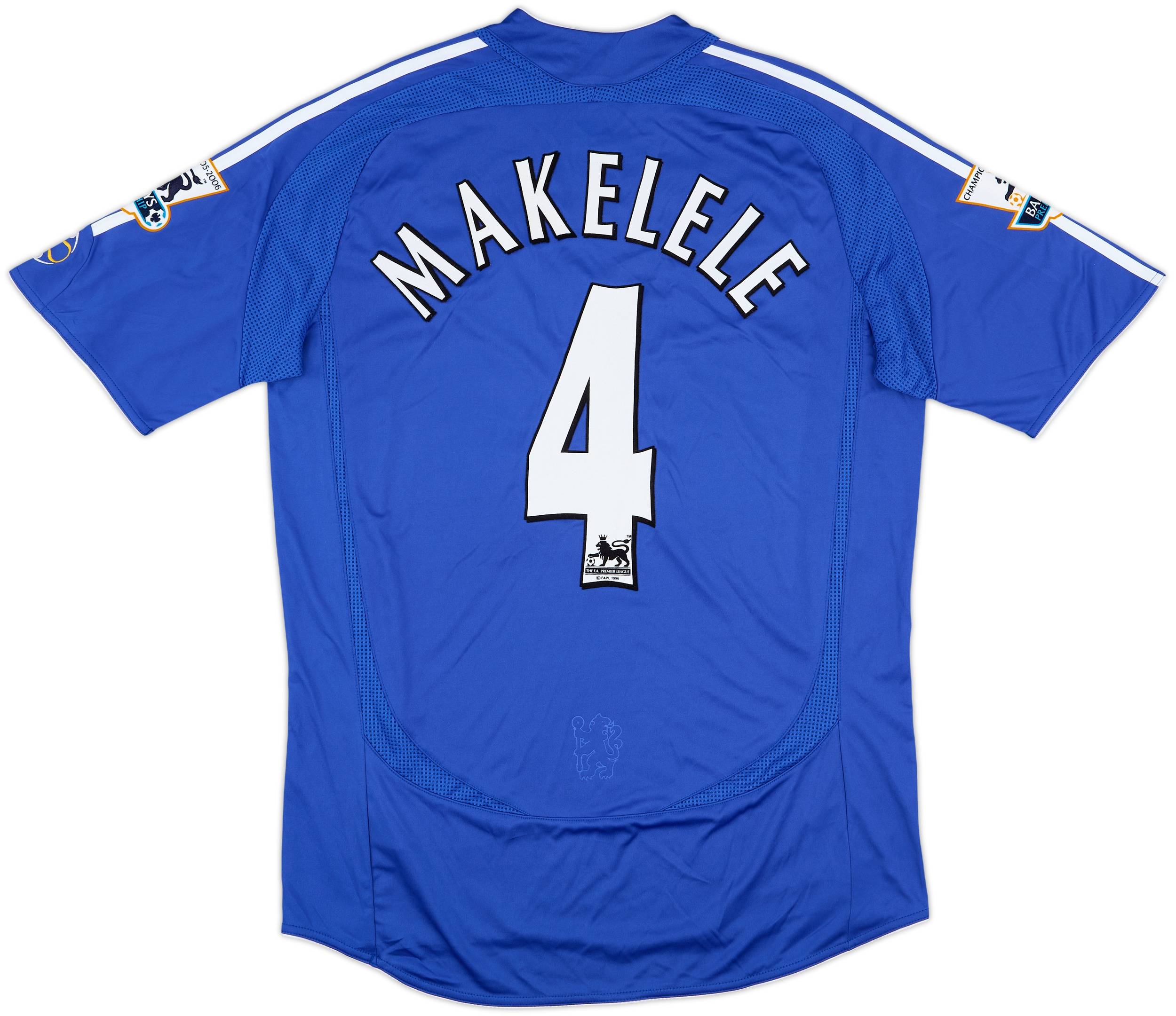 Chelsea69様　おまとめ 2006-08 Chelsea Home Shirt Makelele #4 - 7/10 - (M)