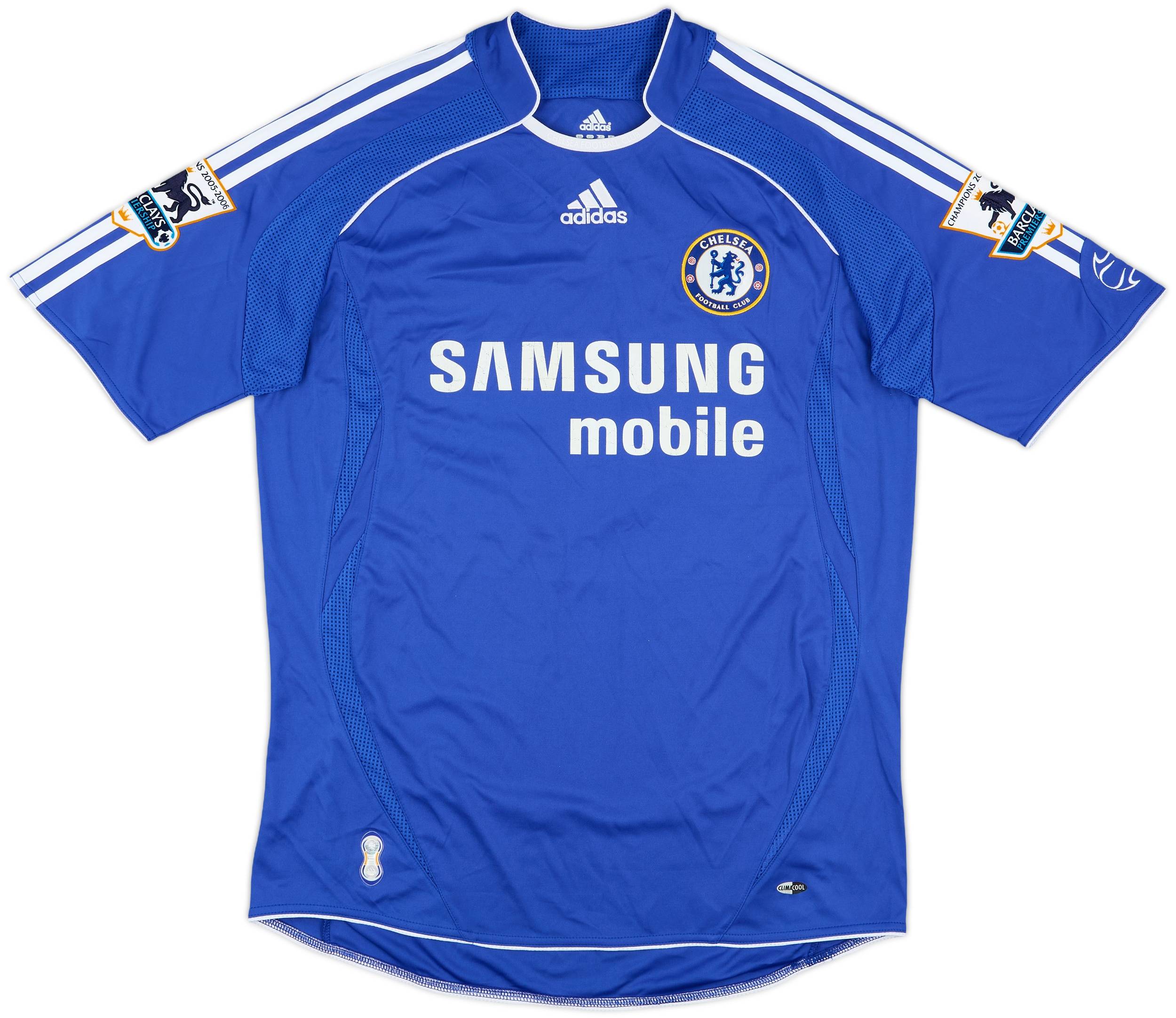 2006-08 Chelsea Home Shirt Makelele #4 - 7/10 - (M)