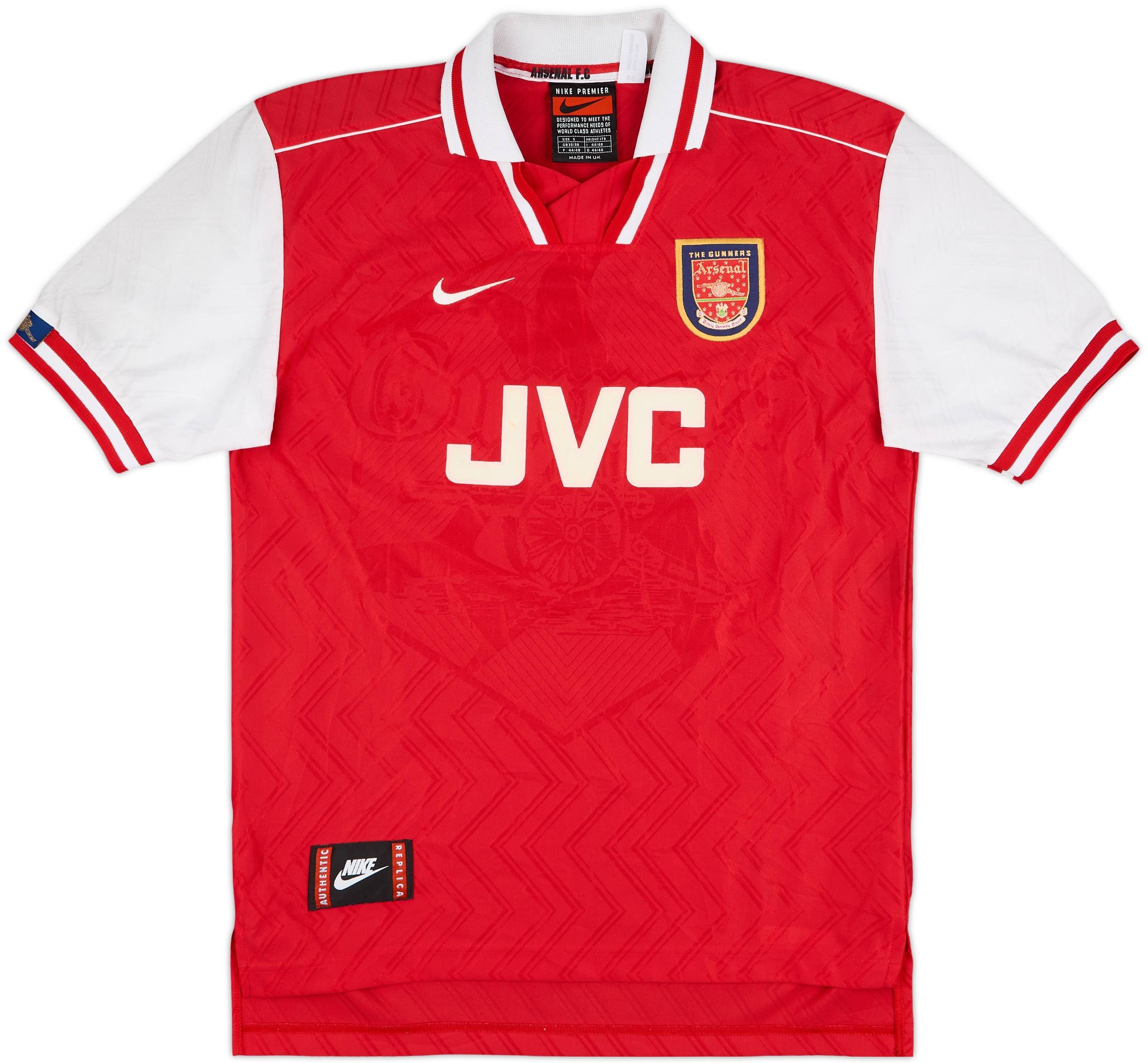 gunners-10-bergkamp 2002-04 Arsenal Home Shirt Bergkamp 10