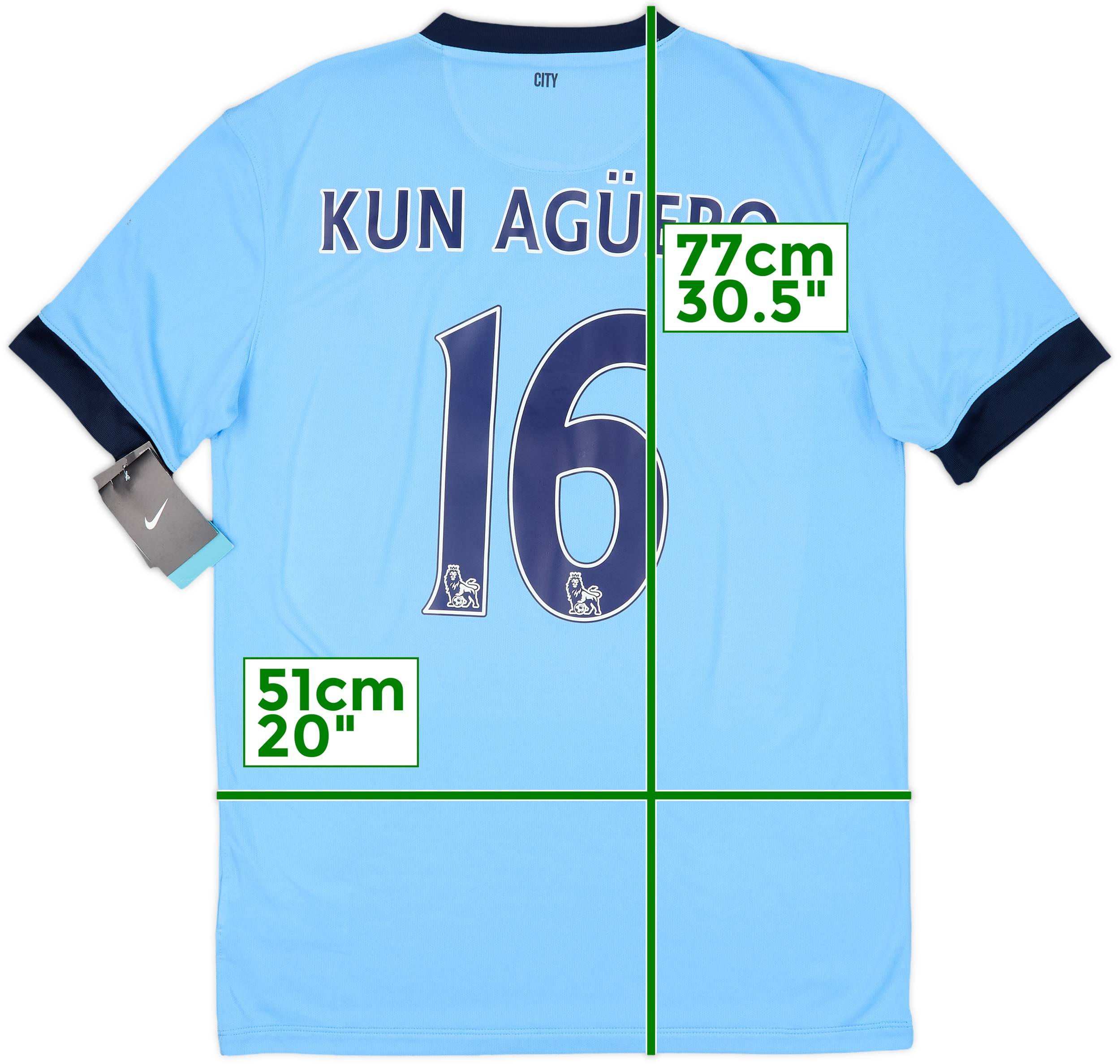 マンチェスター・シティ KUN AGÜERO 16 シャツ M マンチェスター・シティ KUN AGÜERO 16 シャツ M マンチェスター