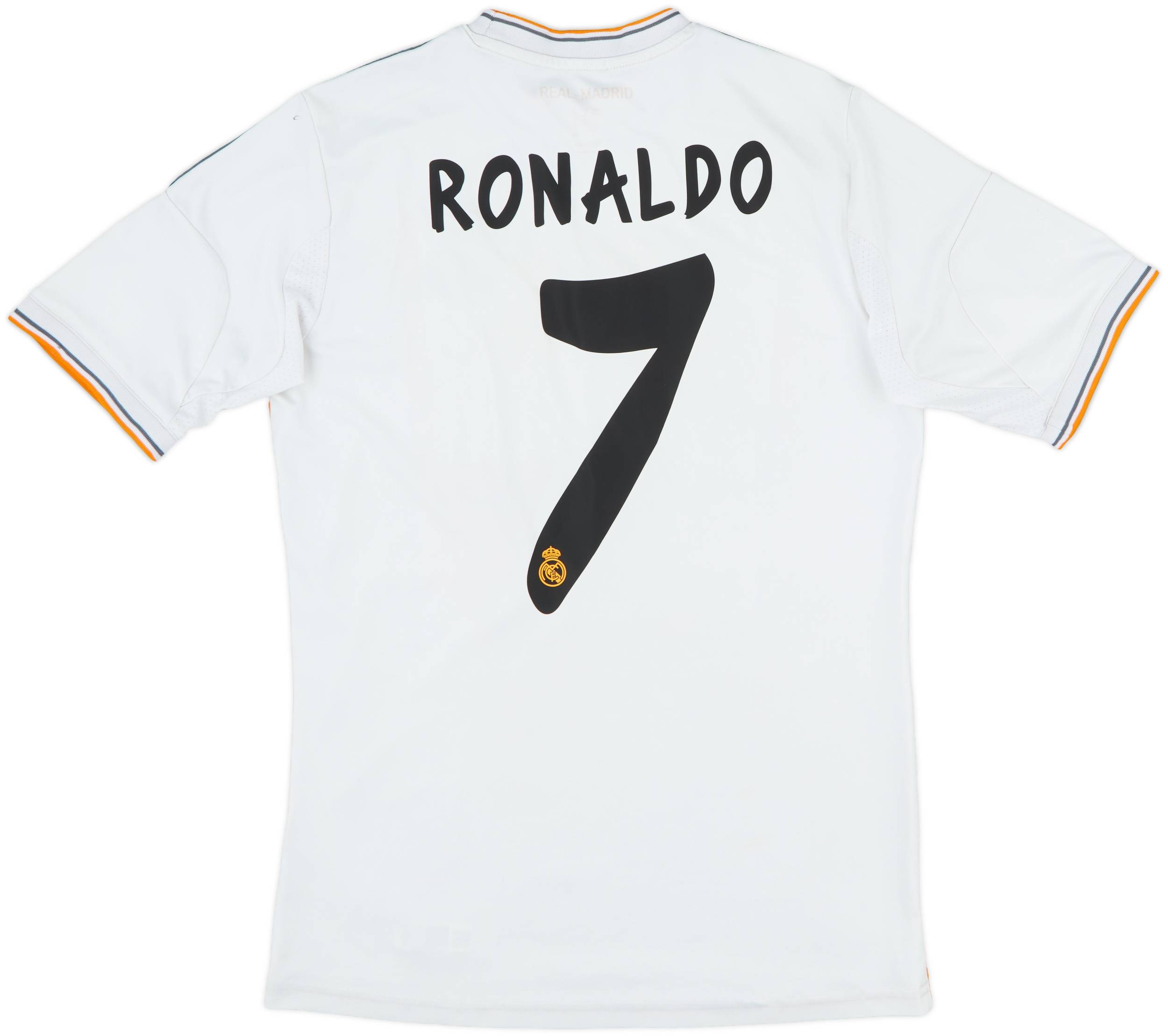 2013-14 Real Madrid Home Shirt Ronaldo #7 - 5/10 - (XL.Boys)