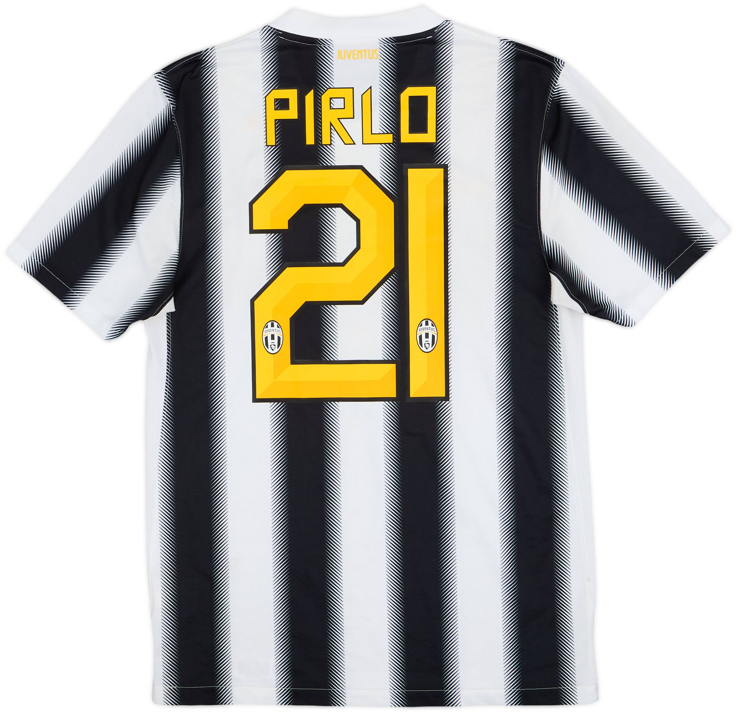 2011-12 Juventus Home Shirt Pirlo #21 - 7/10 - (S)