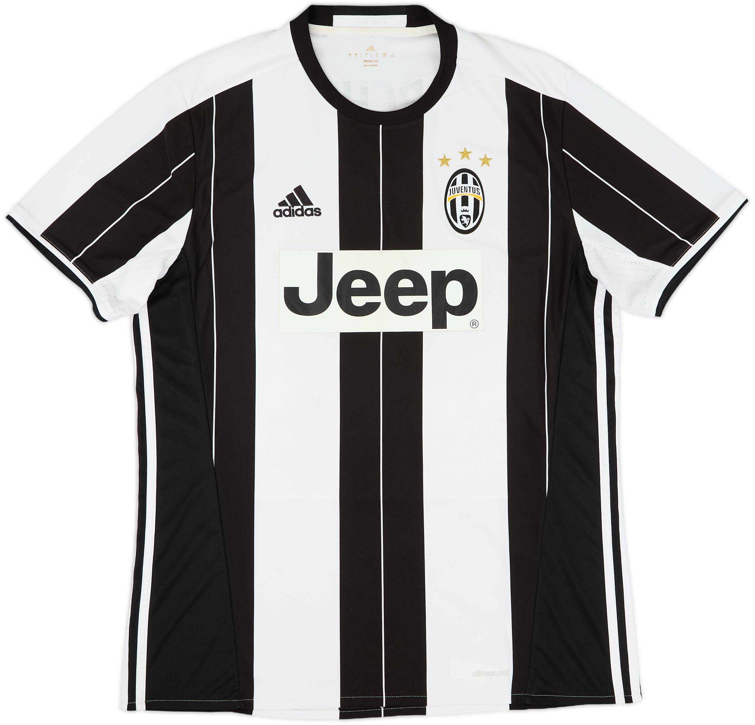 ユベントス 2016-17 #8 マルキジオ ユニフォーム 2016-17 Juventus Home Shirt Marchisio #8 - 7/10 - (L)