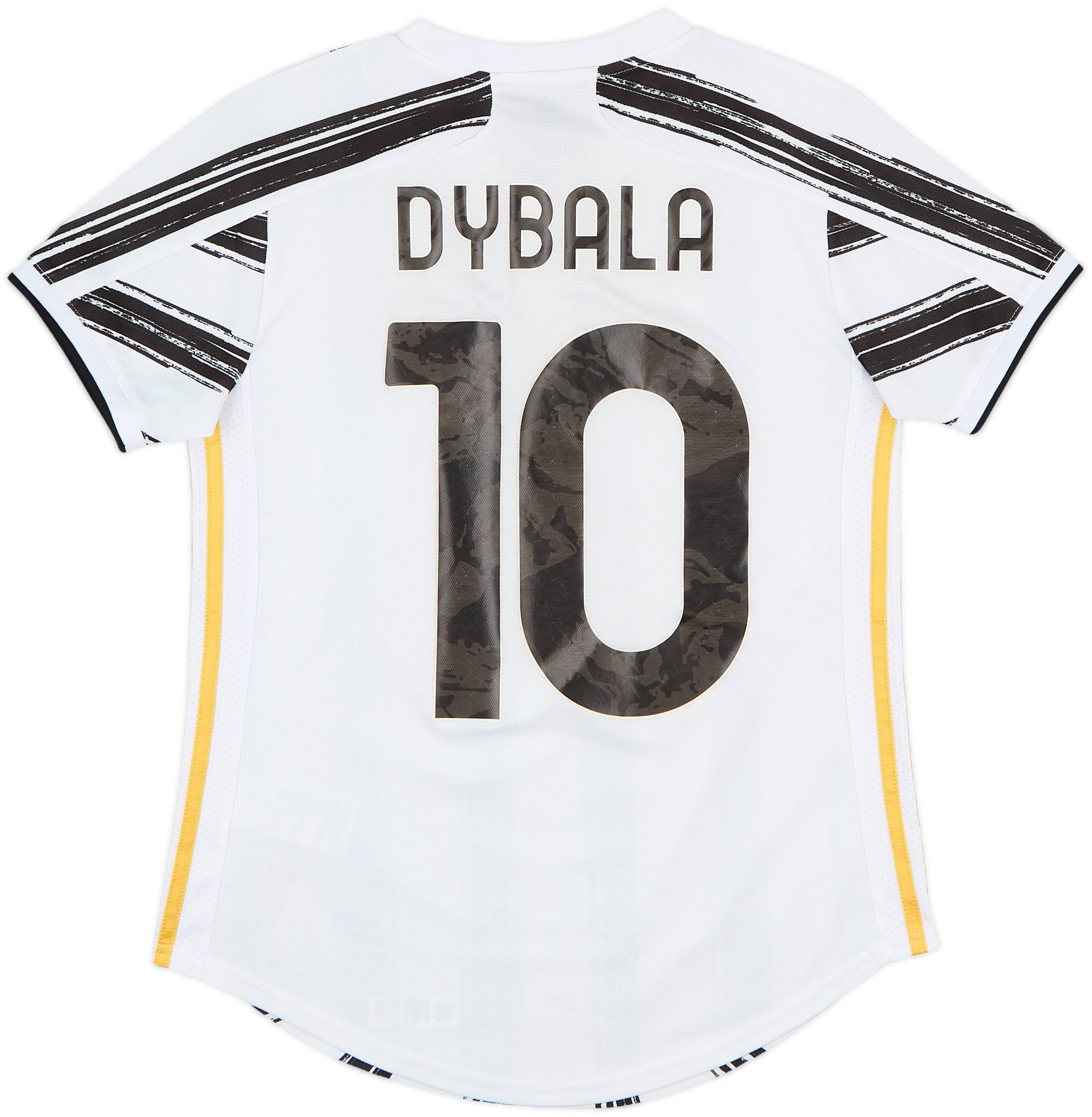 2020-21 Juventus Home Shirt Dybala #10 - 7/10 - (Women's S)
