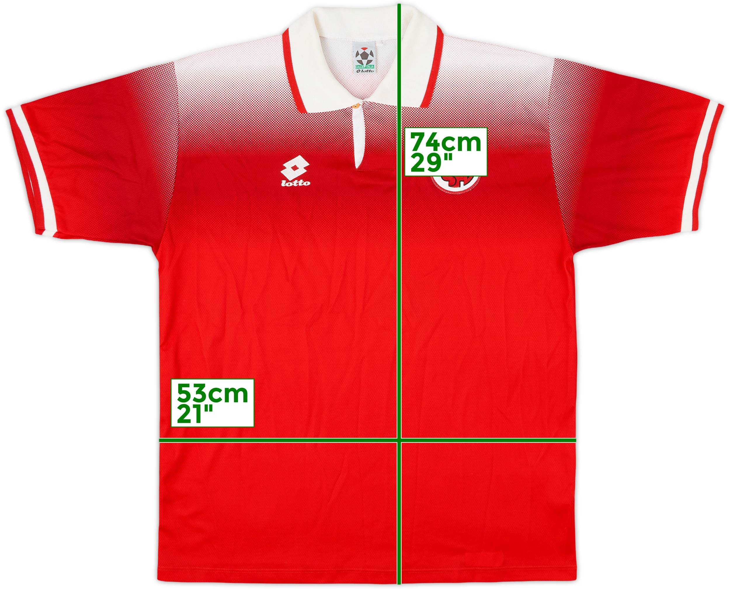 1996-98 Switzerland Home Shirt - 9/10 - (XL)