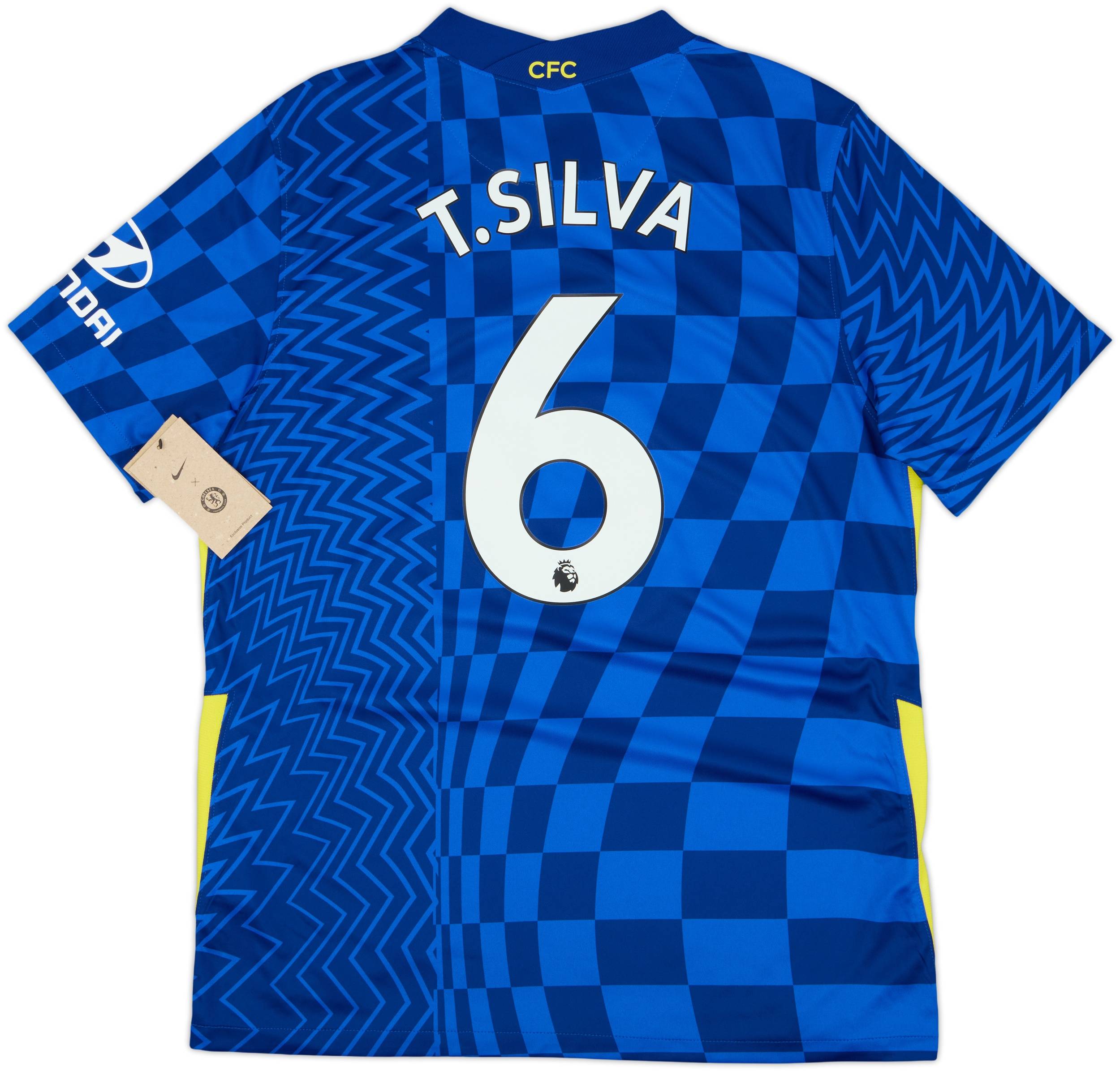 2021-22 Chelsea Home Shirt T.Silva #6 (L)