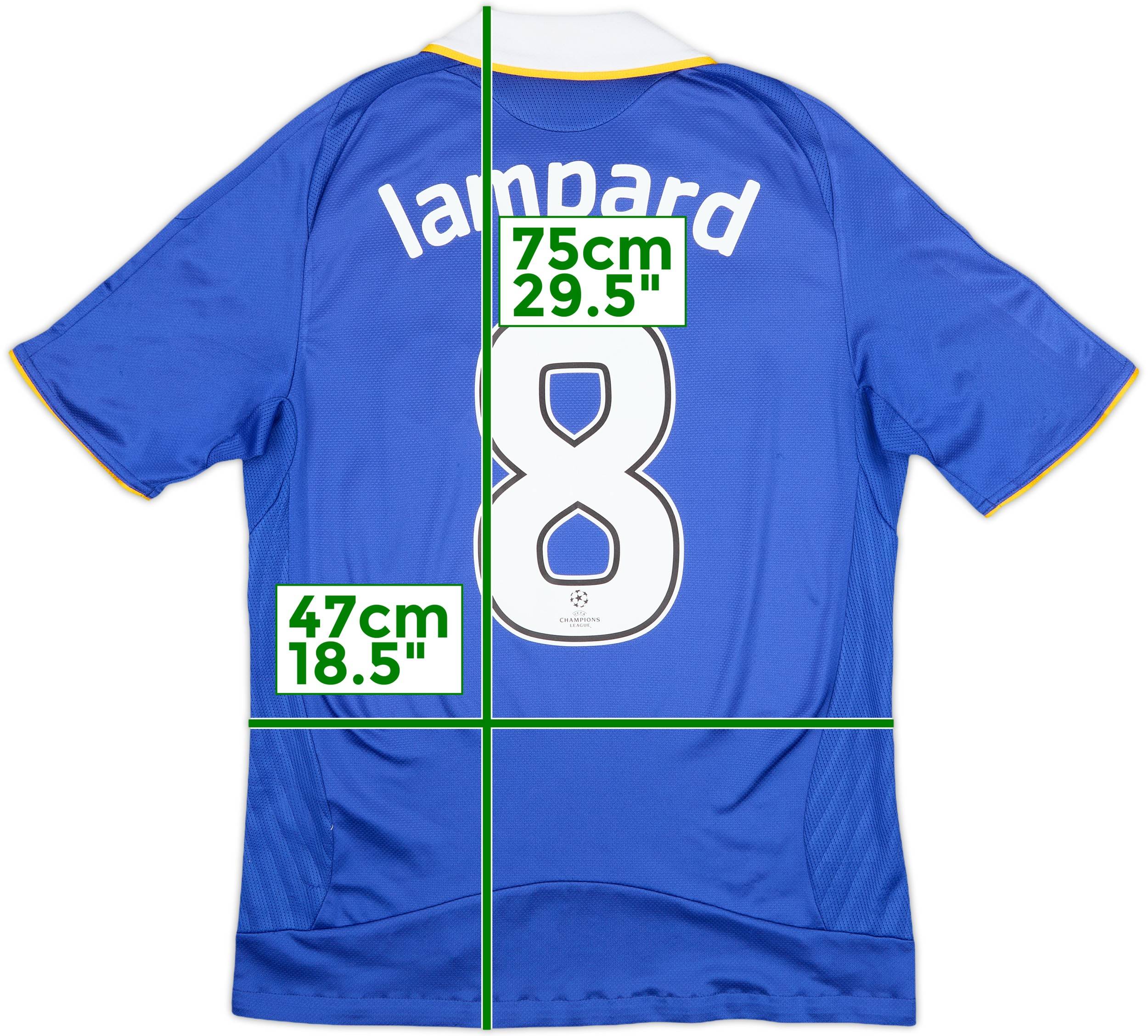 2008-09 Chelsea Home Shirt Lampard #8 - 8/10 - (S)