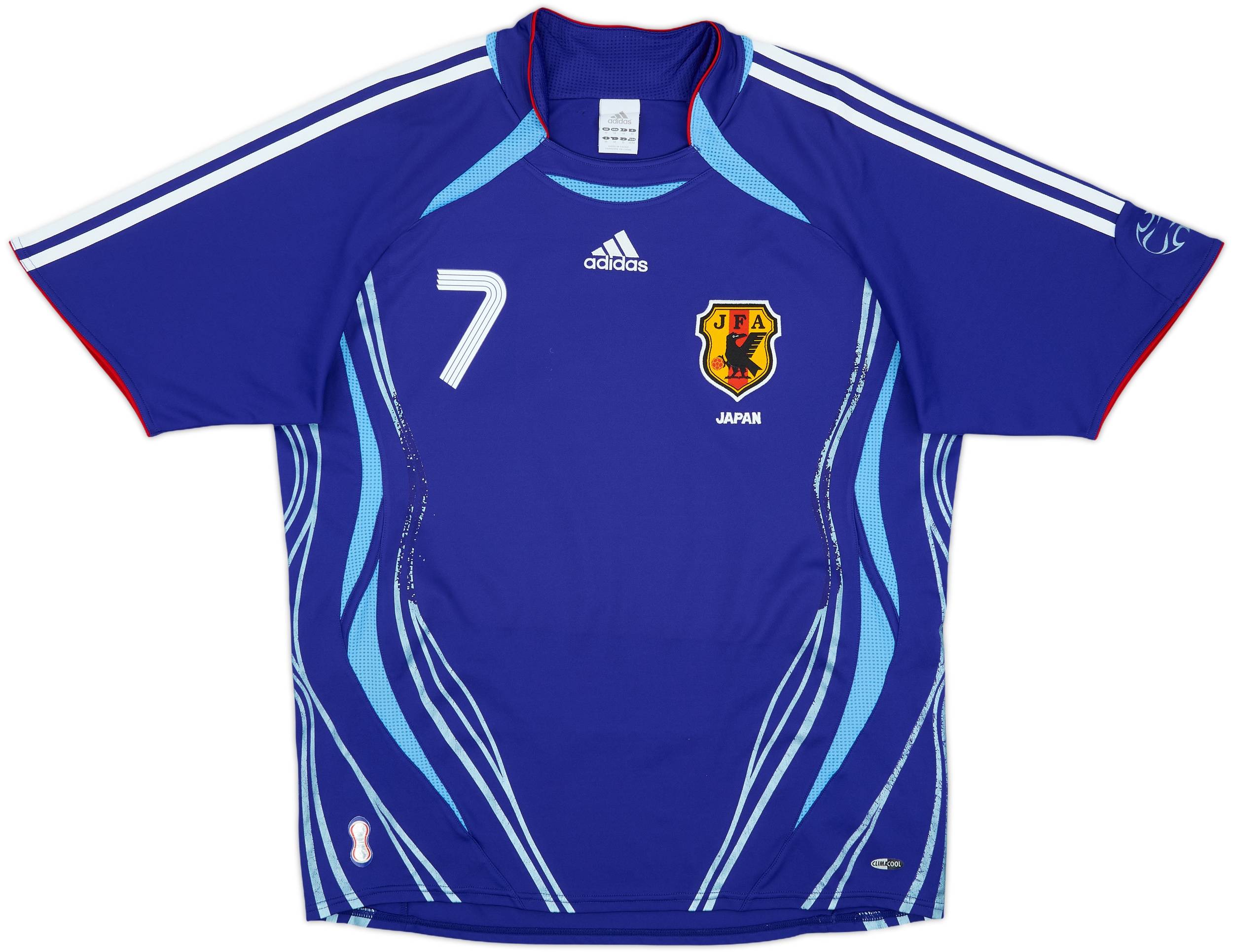 2006-08 Japan Home Shirt Nakata #7 - 5/10 - (M)