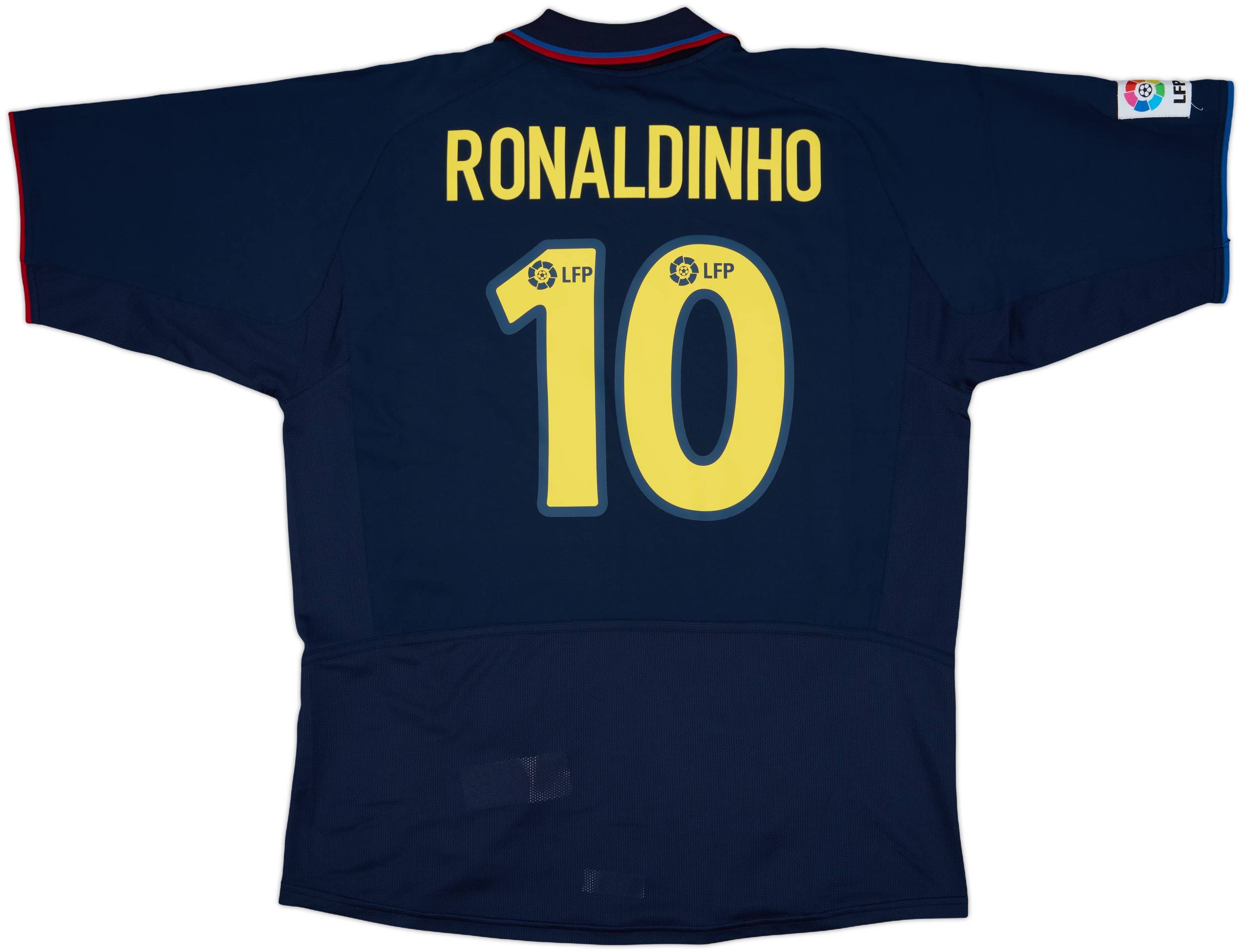 2003-04 Barcelona Third Shirt Ronaldinho #10 - 10/10 - (XL)