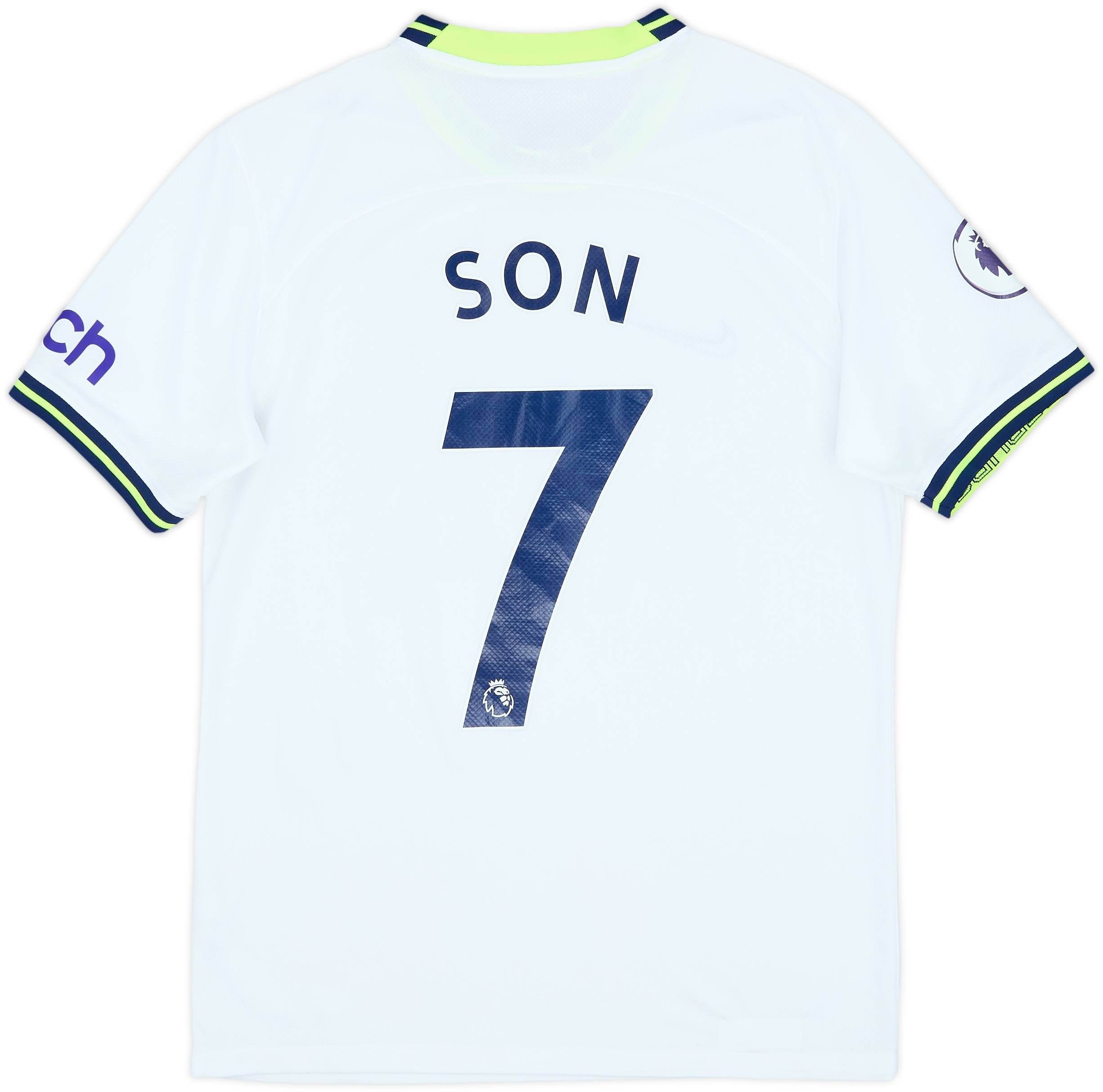 Tottenham Hotspur Son 7 オーセンティックLサイズ Nike Tottenham Home Son 7 Jersey 2024-2025 (Premier League)