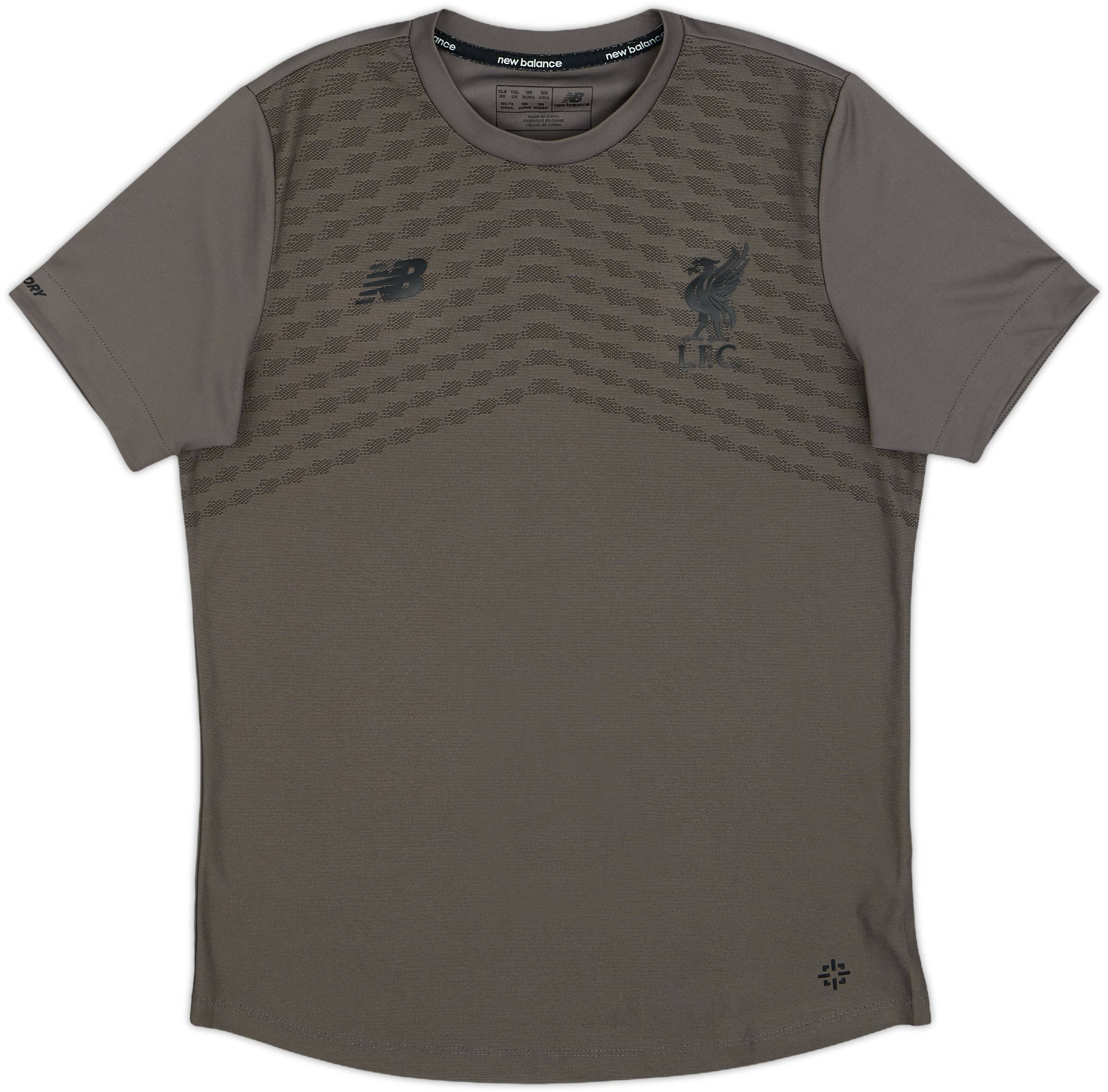 Liverpool トレーニングシャツ 2017-18 Liverpool New Balance Training Shirt - 7/10 - (M)