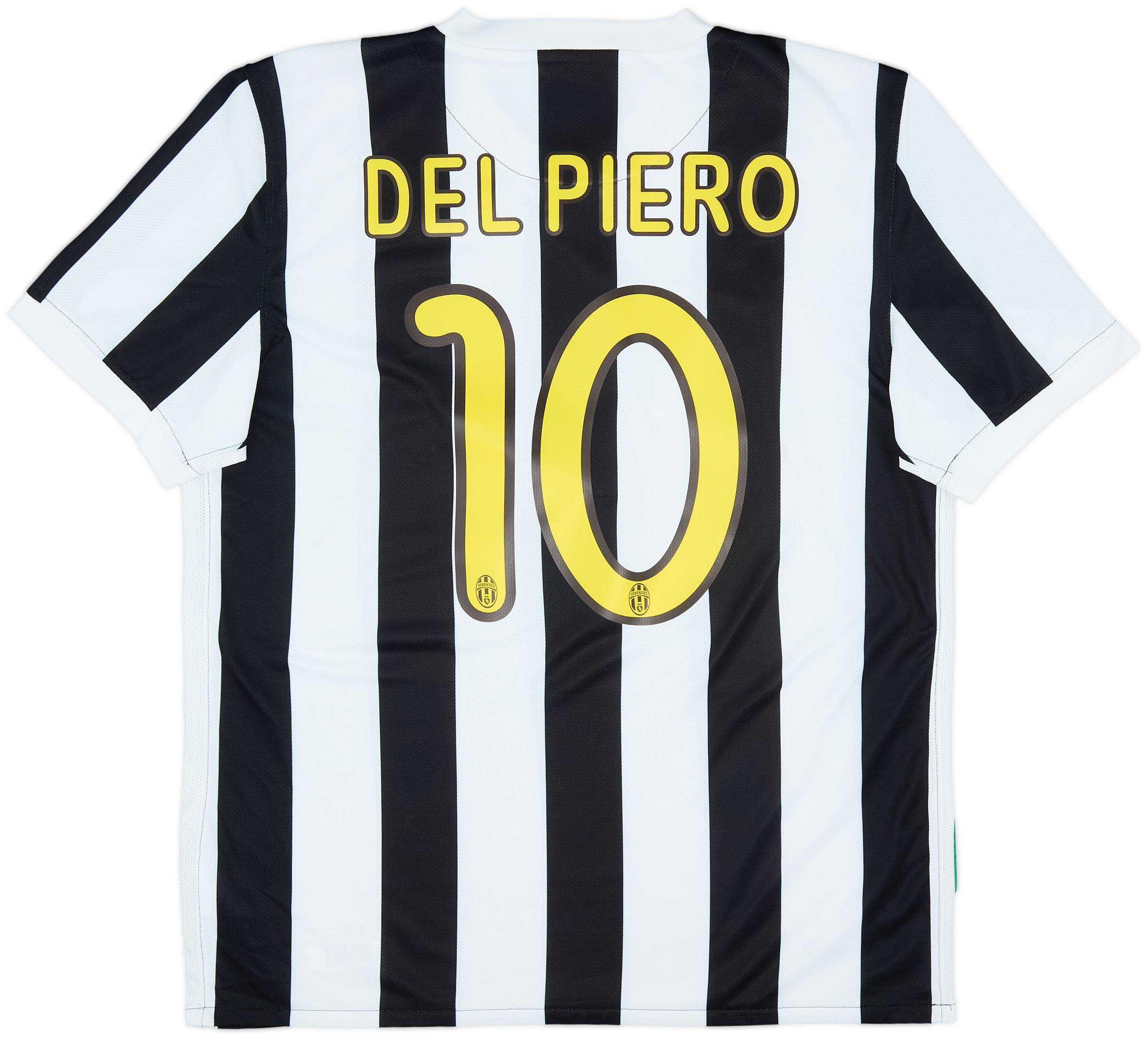 2009-10 Juventus Home Shirt Del Piero #10 - 8/10 - (L)
