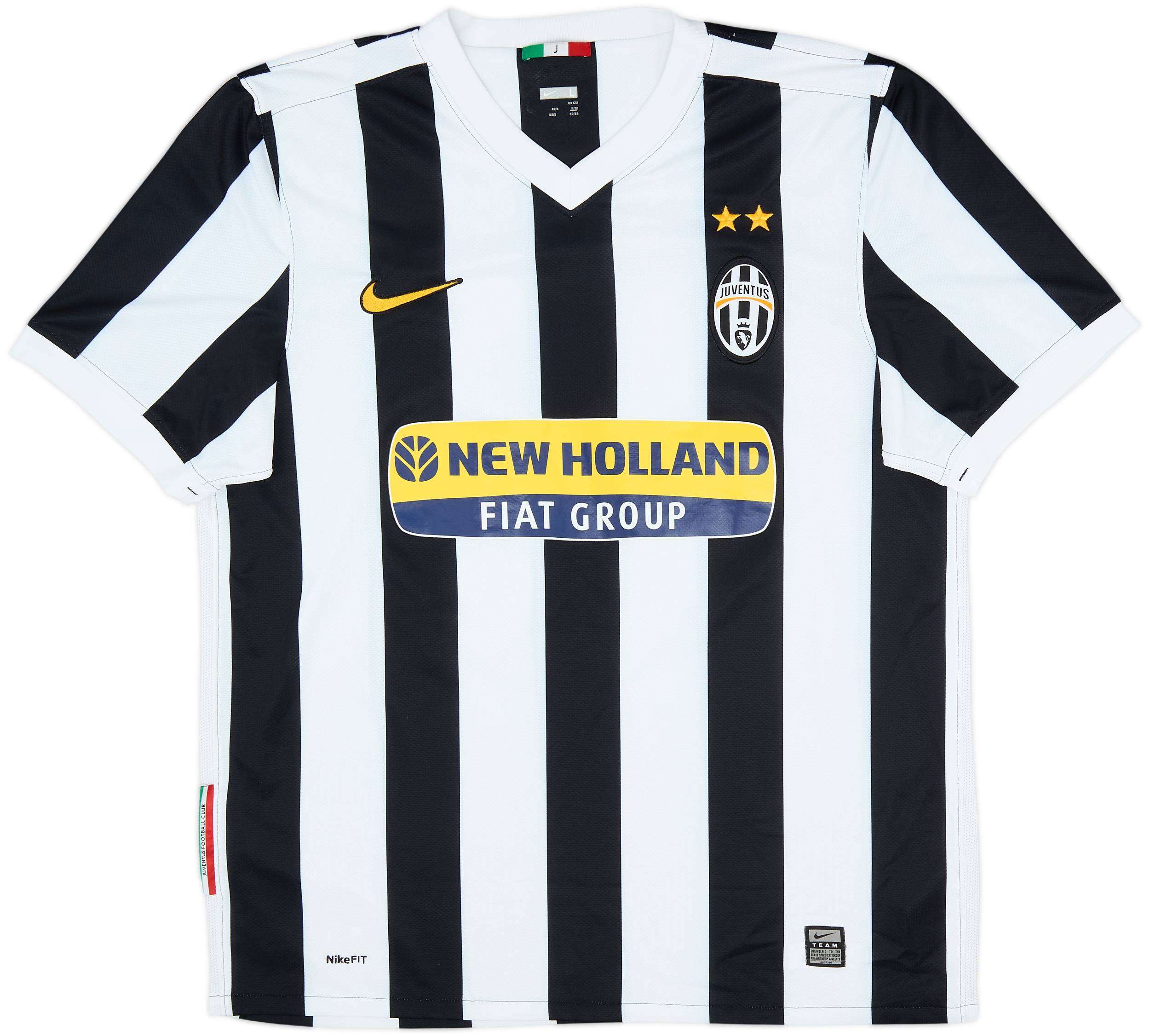 ウェア Juventus 2009-10 football shirt  2009-10 Juventus Home Shirt Del Piero #10 - 8/10 - (L)