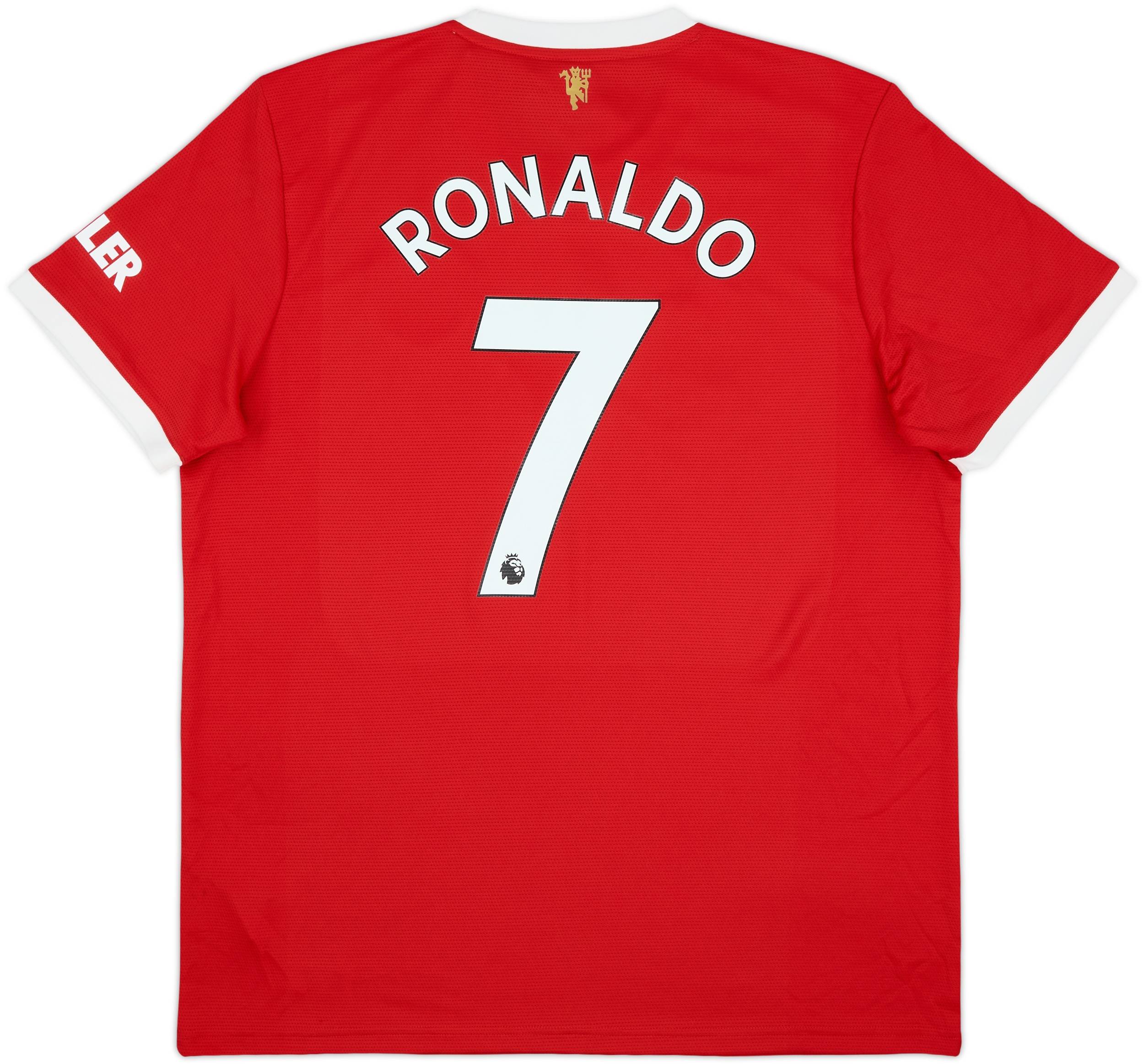 adidas マンチェスター・ユナイテッド RONALDO 7 XL 2021-22 Manchester United Home Shirt Ronaldo #7 (XL)