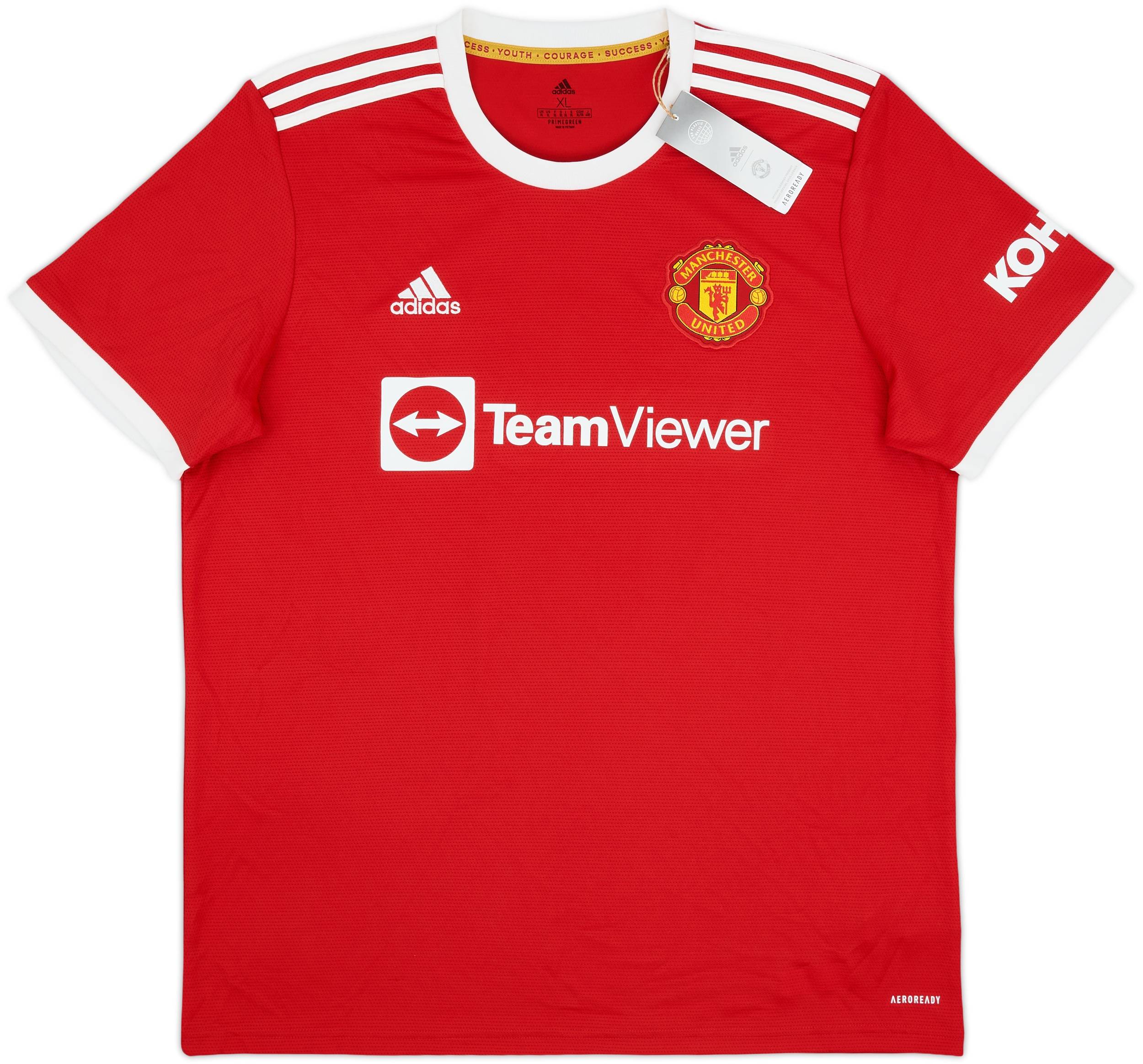 2021-22 Manchester United Home Shirt Ronaldo #7 (XL)