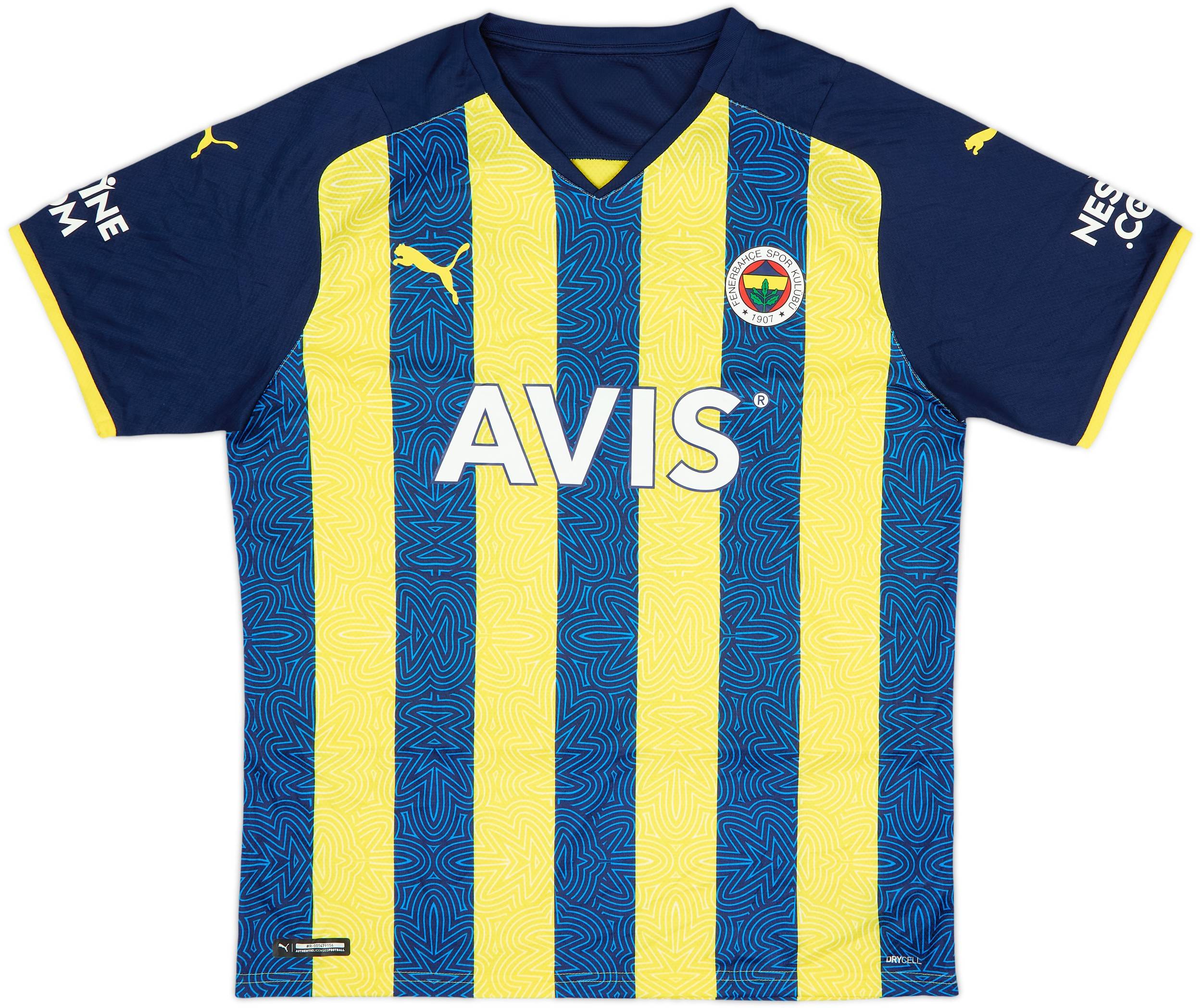 2021-22 Fenerbahce Home Shirt Ozil #10 - 8/10 - (L)