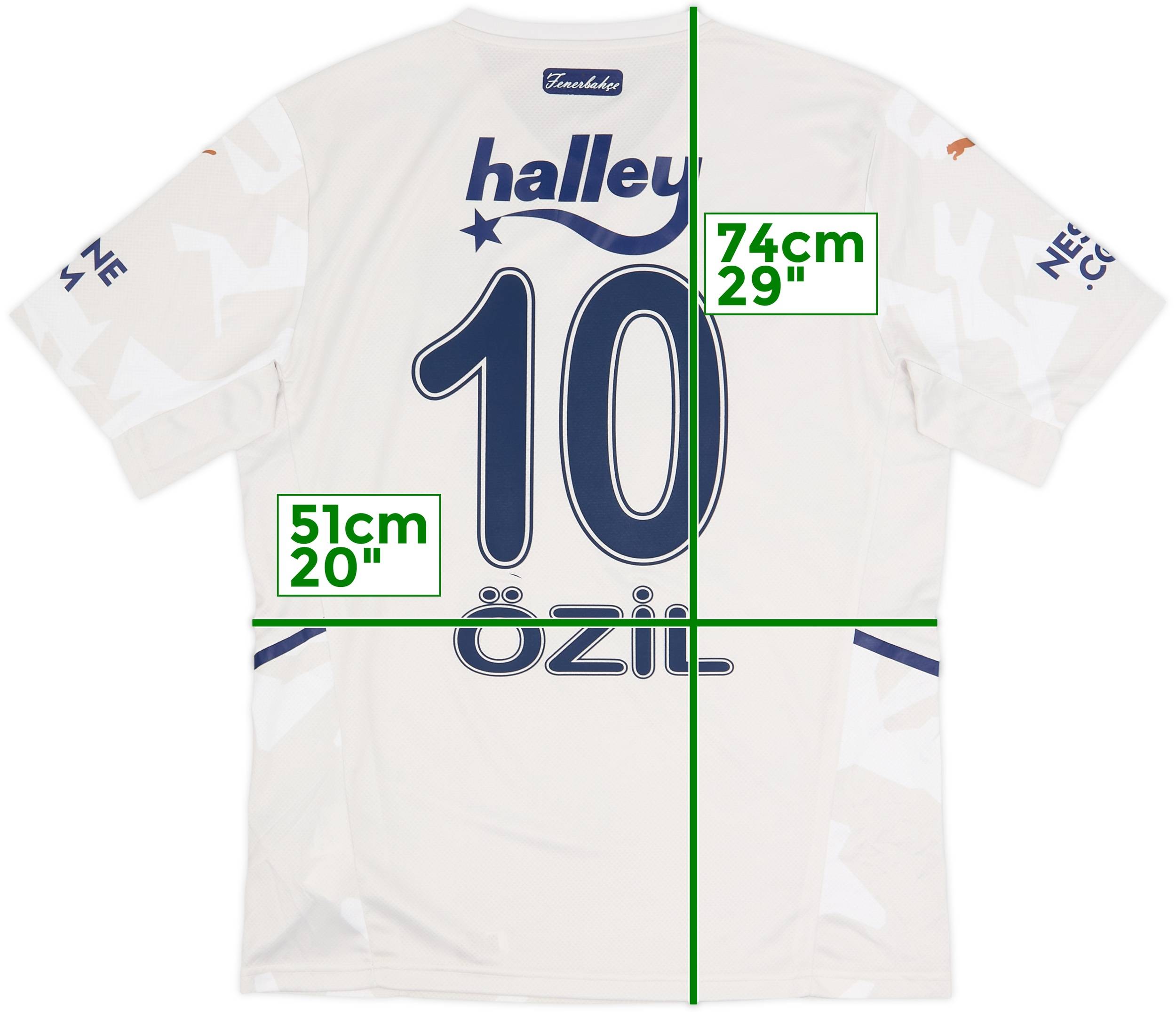 2021-22 Fenerbahce Away Shirt Ozil #10 - 10/10 - (L)