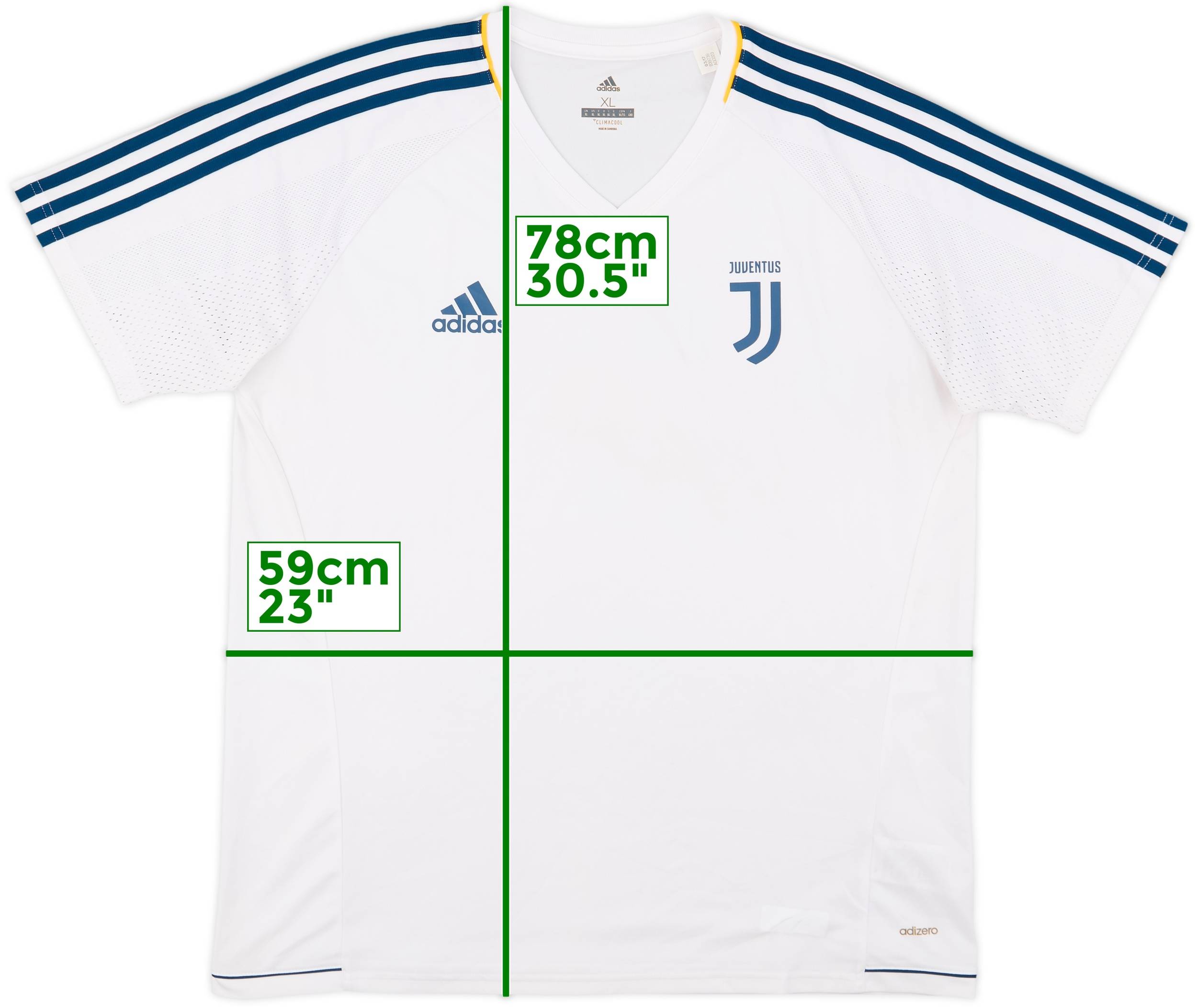 2017-18 Juventus adizero Training Shirt - 9/10 - (XL)