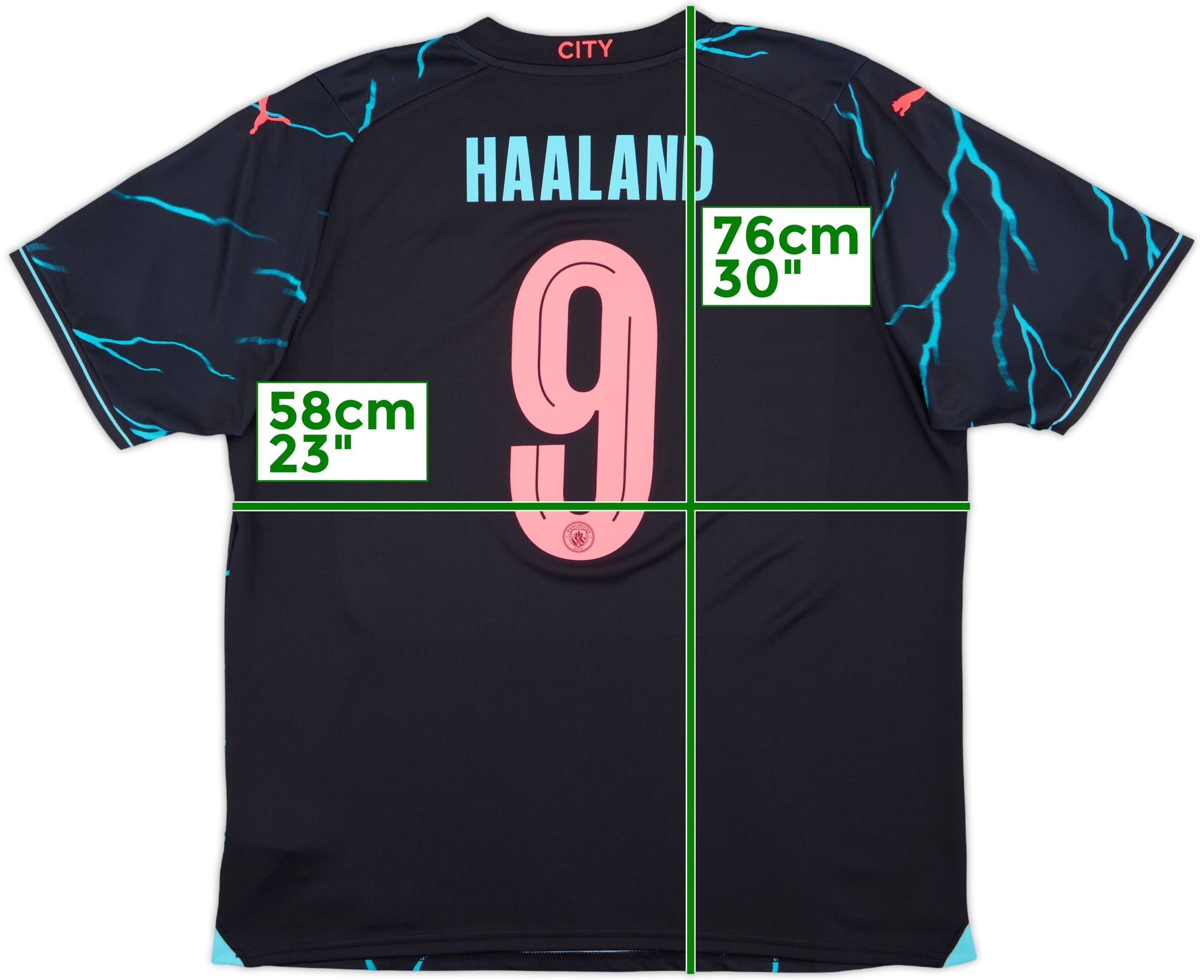 マンチェスター・シティ HAALAND 9 シャツ Mサイズ マンチェスター