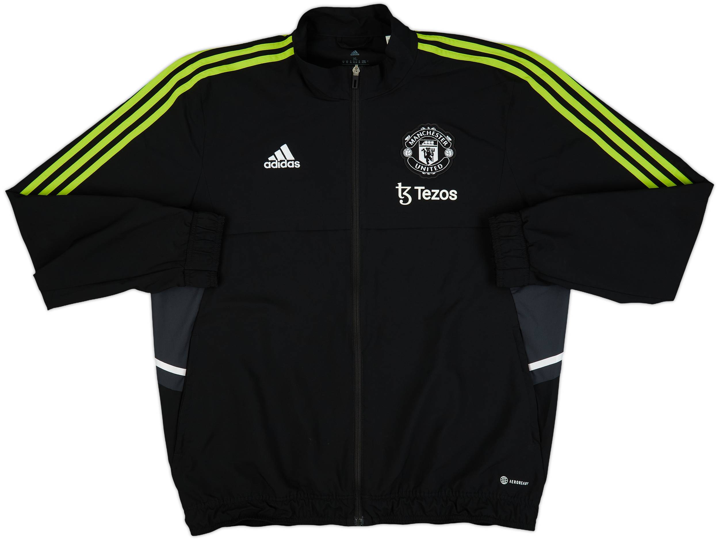 2022-23 Manchester United adidas Track Jacket - 8/10 - (XL)