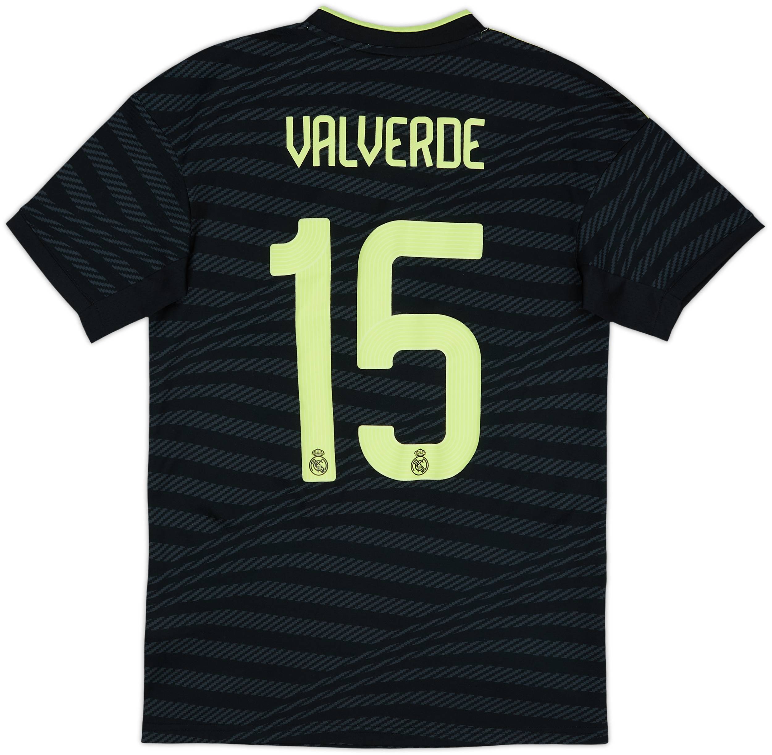 2022-23 Real Madrid Third Shirt Valverde #15 - 6/10 - (S)