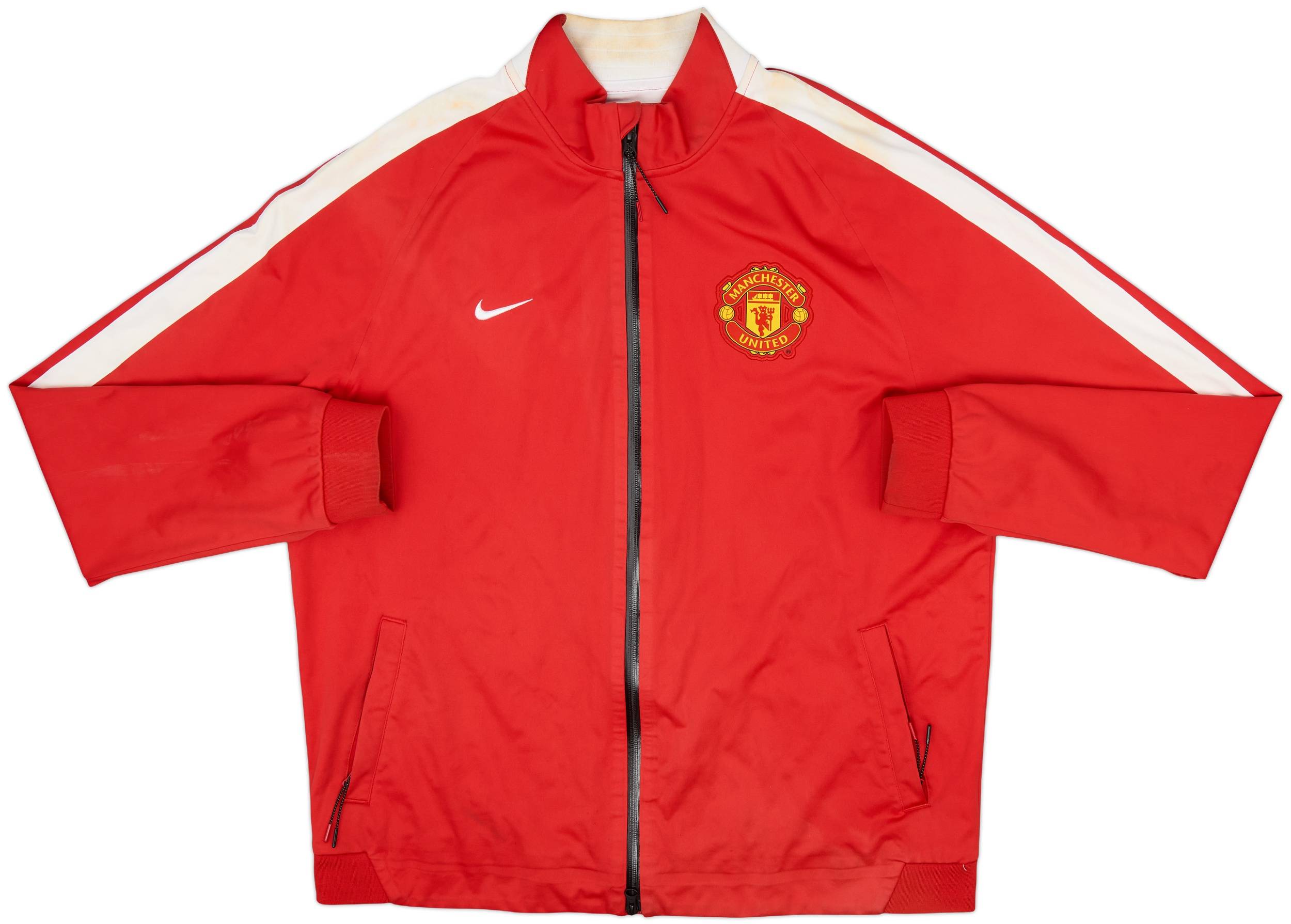 2014-15 Manchester United Nike Track Jacket - 5/10 - (XXL)