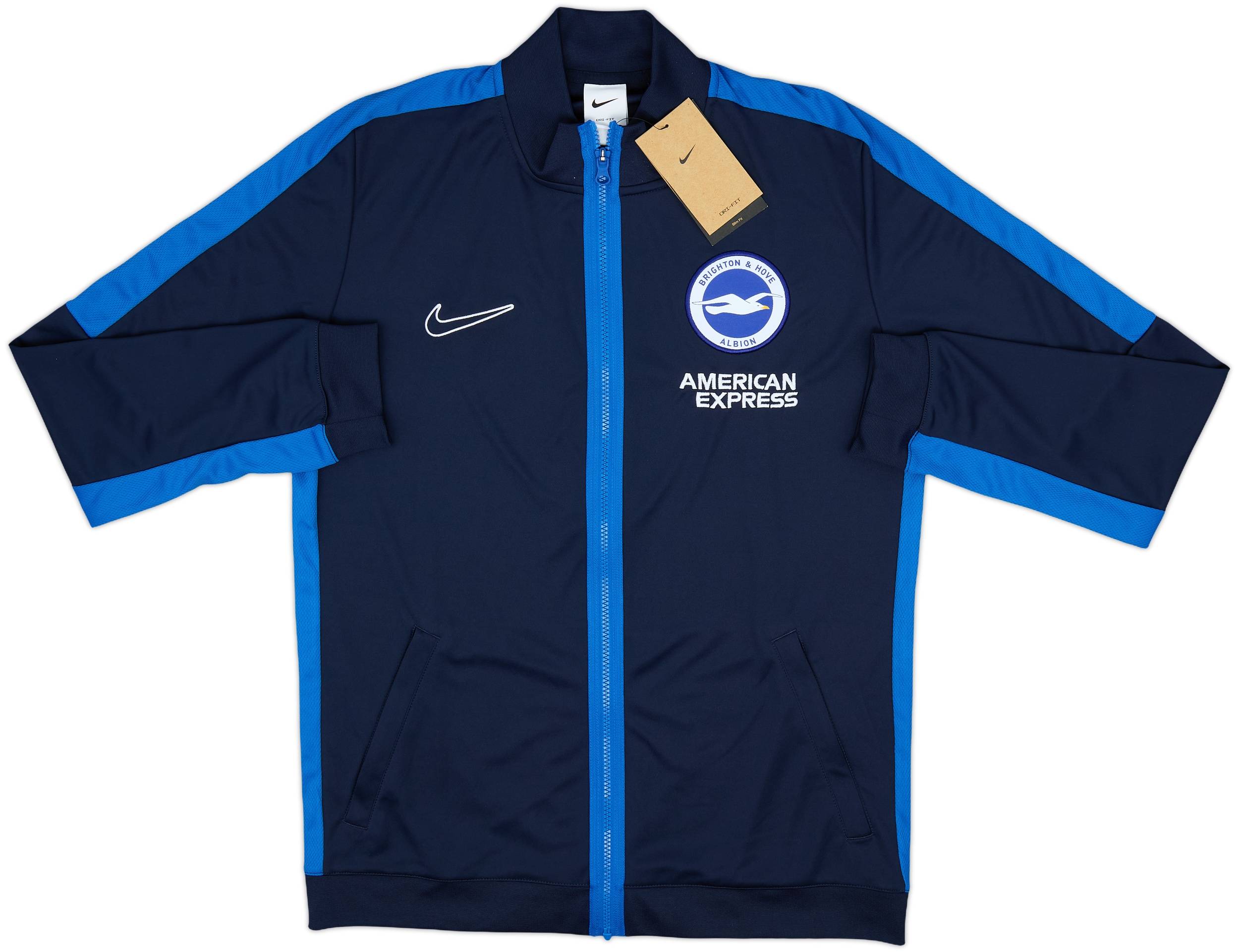 NIKE　Brighton　プレミアリーグ　ブライトン　ナイロンジャケット 2023-24 Brighton Nike Track Jacket (L)