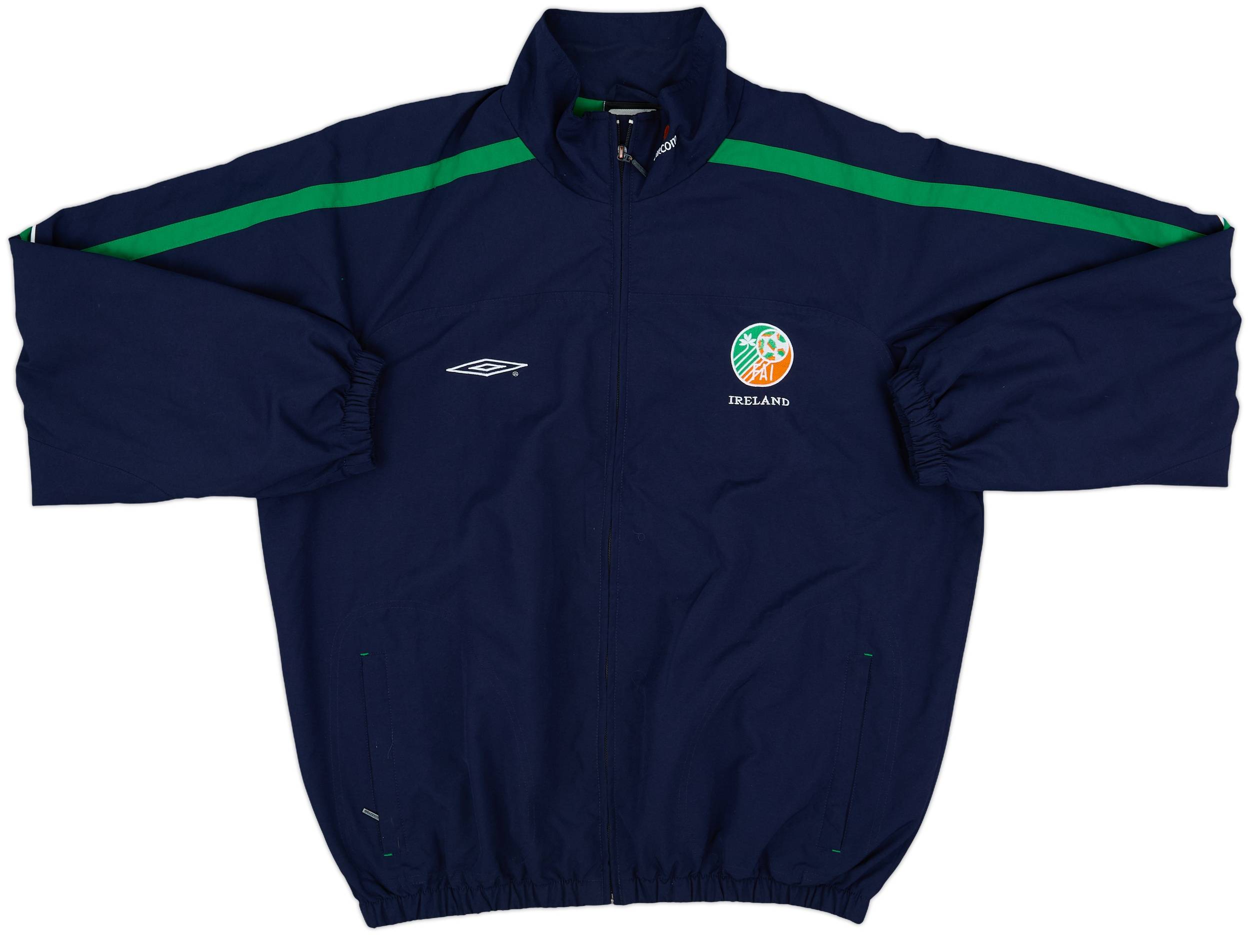 2002-03 Ireland Umbro Track Jacket - 9/10 - (L)