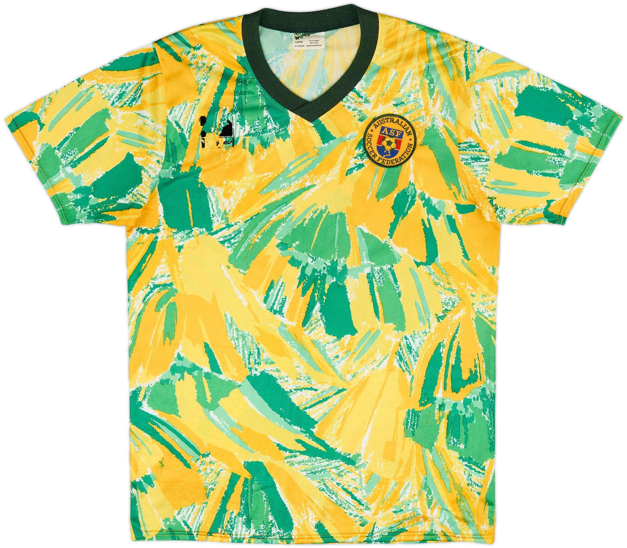激レア！ 90's クリケット オーストラリア代表 ユニフォーム 1990-91 Australia Home Shirt - 5/10 - (L)