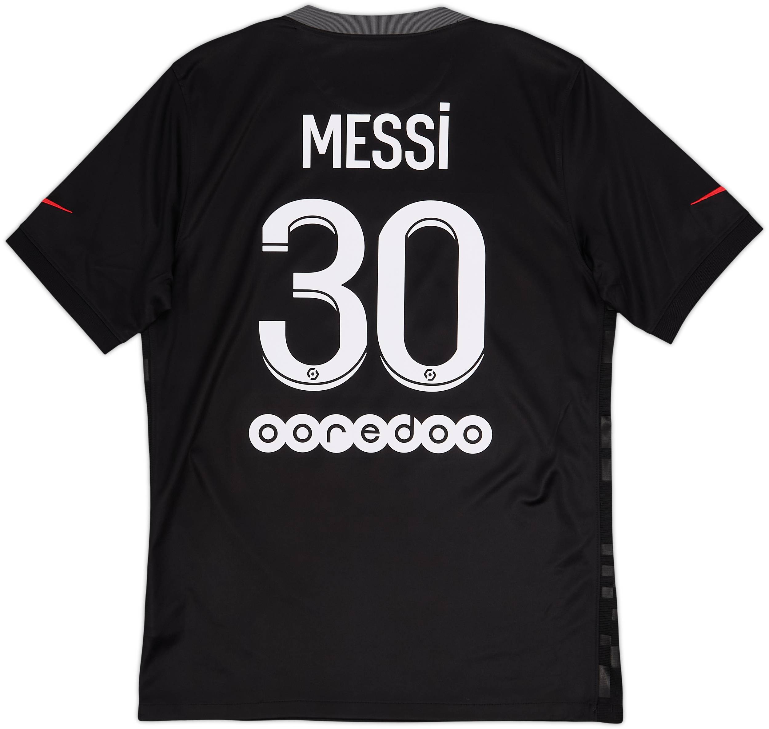 パリ・サンジェルマン MESSI 30番 シャツ Nike Dri-FIT PSG Paris Saint-Germain Lionel Messi 30 T-Shirt White