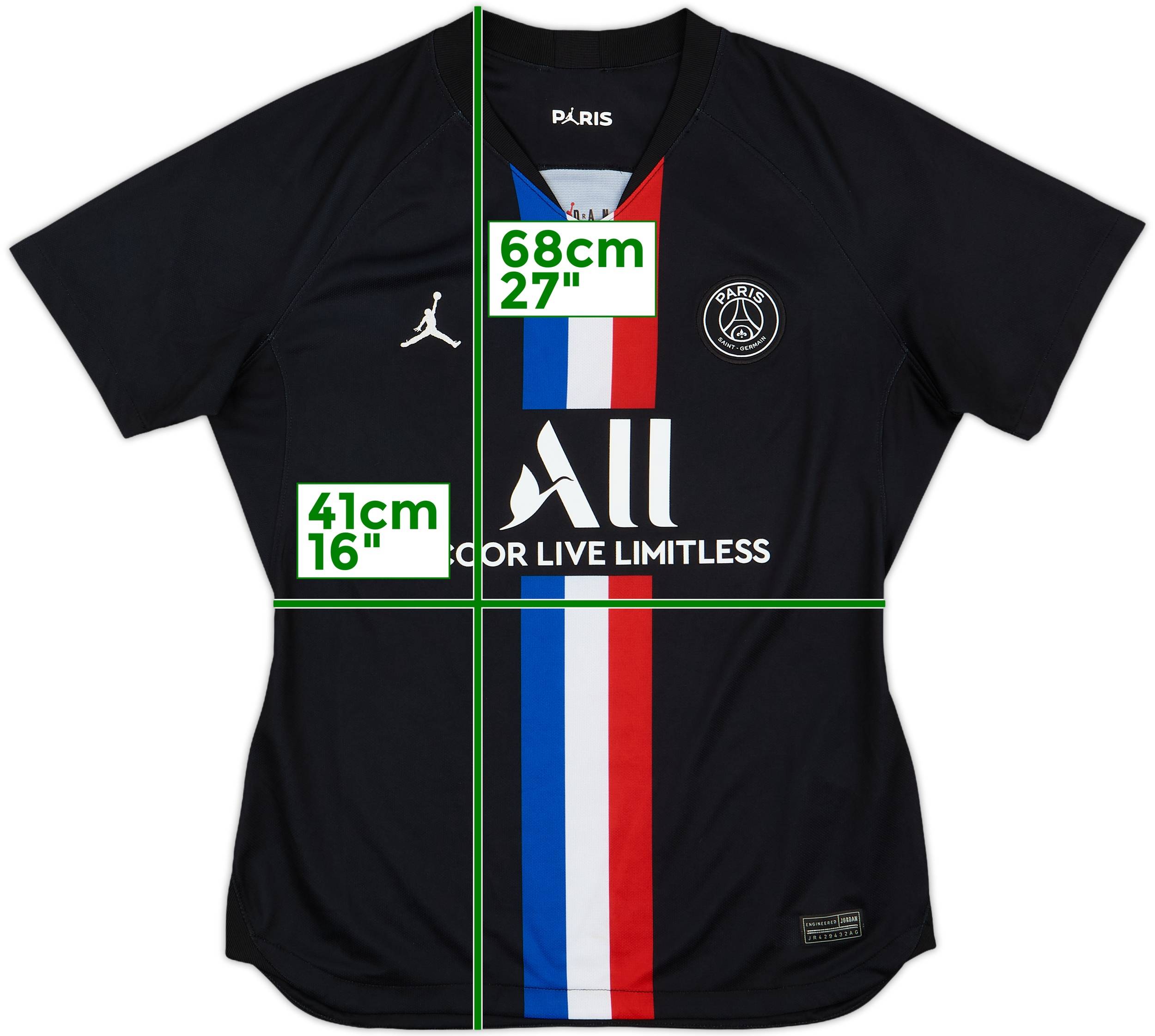 2019-20 Paris Saint-Germain Fourth Shirt - 8/10 - (Women's M)