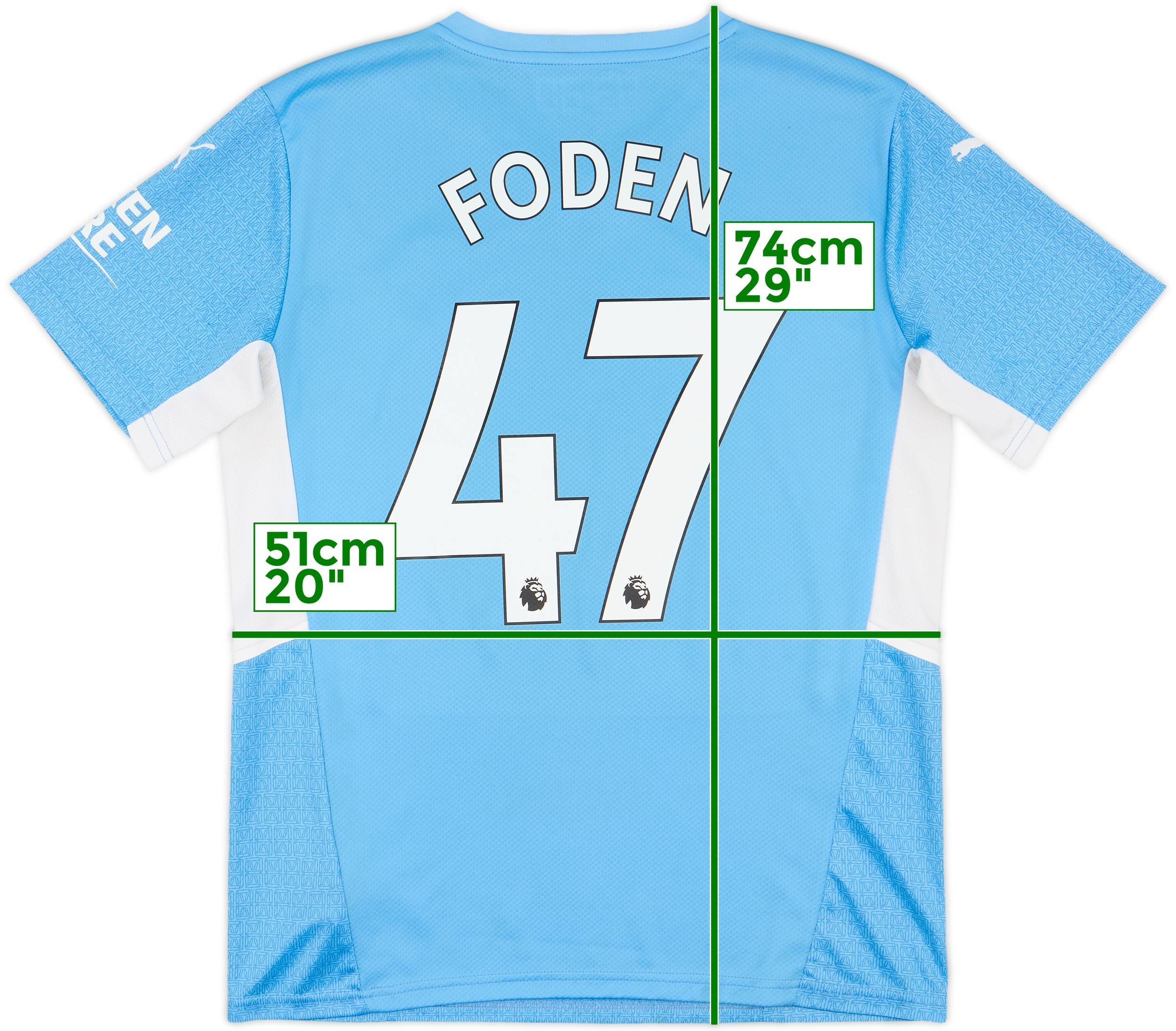 マンチェスター・シティ FODEN 47番 シャツ Kids' Manchester City Away Jersey 2025/26 With FODEN 47