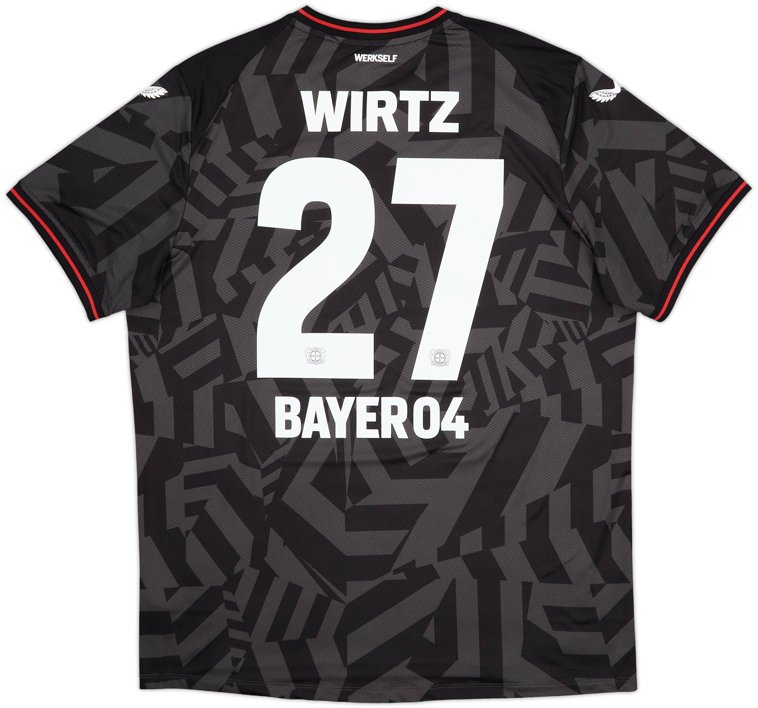 2022-23 Bayer Leverkusen Pro Away Shirt Wirtz #27 - 10/10 - (XL)