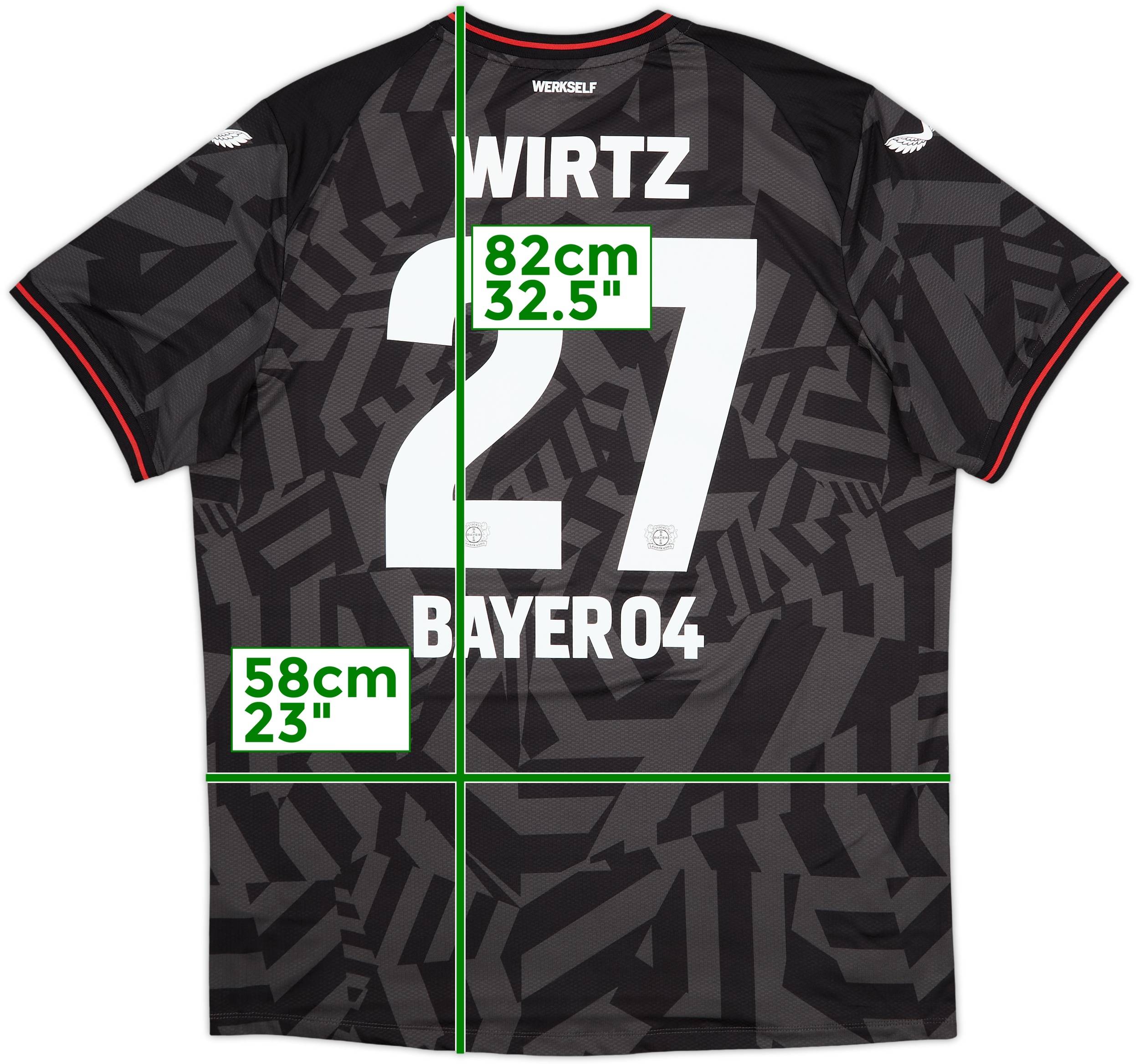 Bayer 04 Leverkusen Wirtz 27 ユニフォーム Bayer 04 Leverkusen Wirtz 27 ユニフォーム 2022-23 Bayer