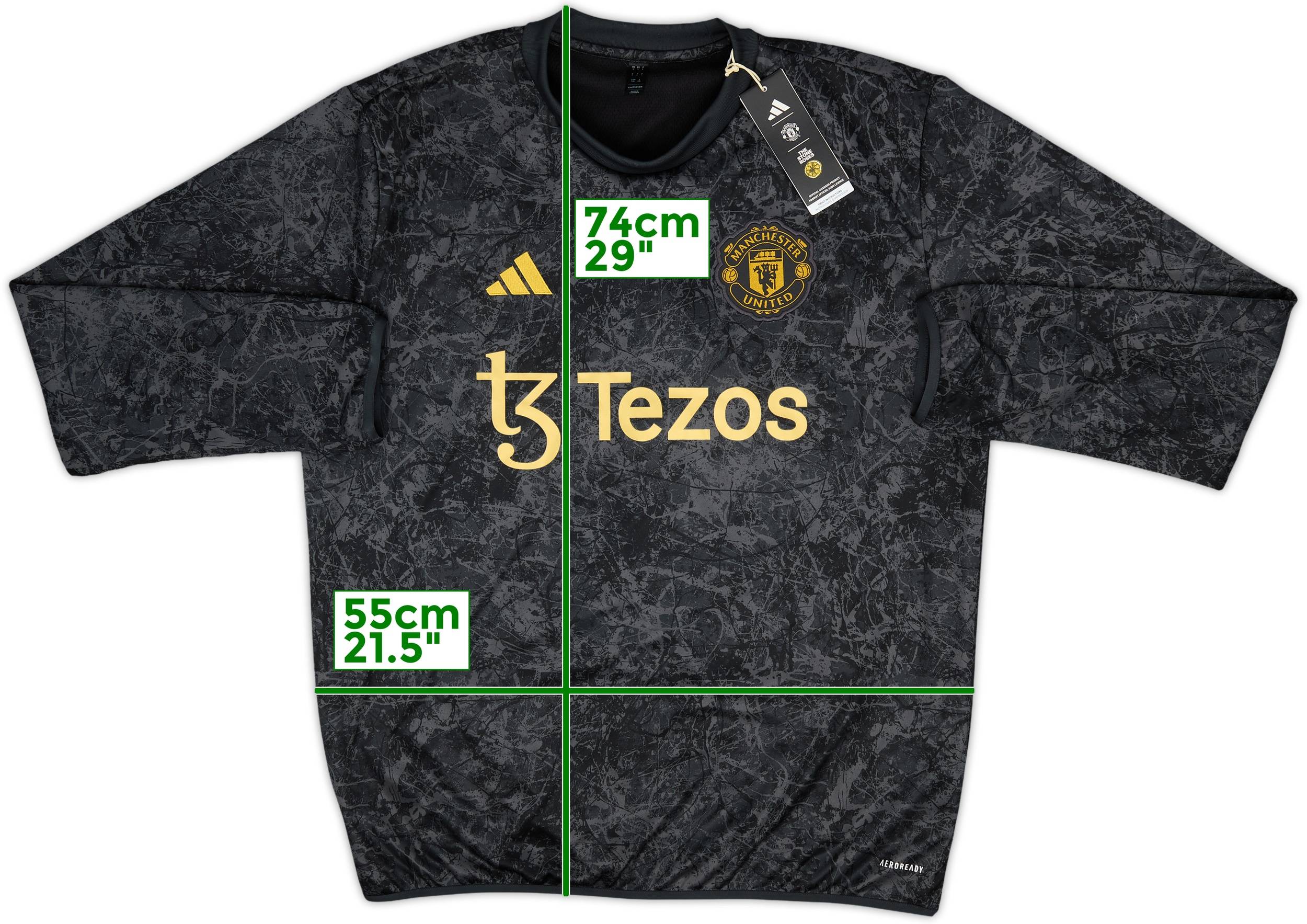 2023-24 Manchester United x adidas x Stone Roses Training Top (L)