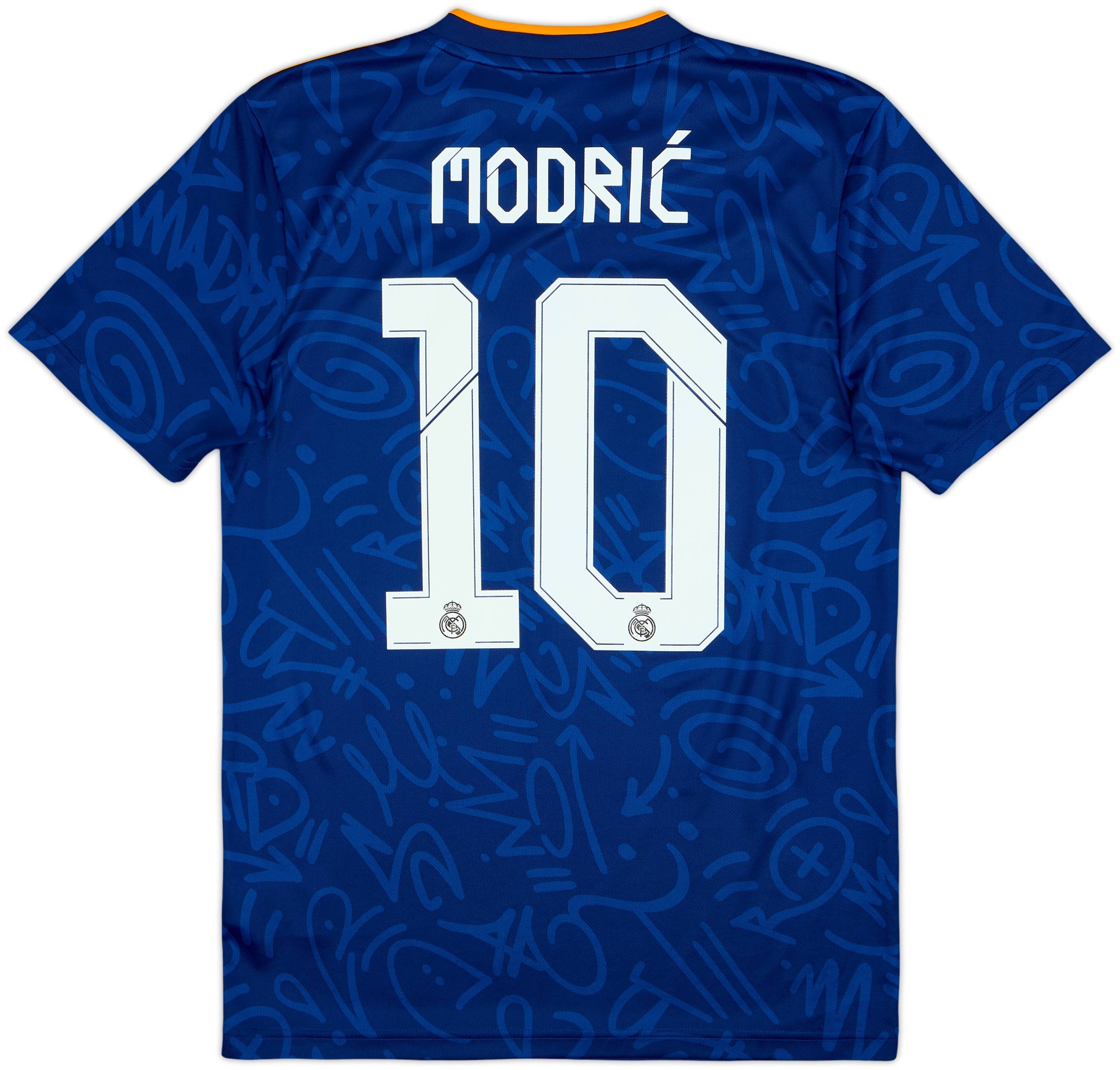 2021-22 Real Madrid Away Shirt Modric #10 - 10/10 - (S)