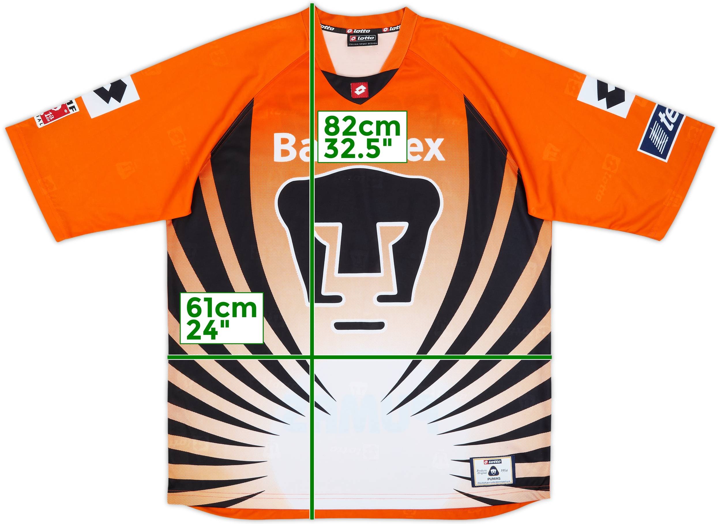 2003-04 UNAM Pumas GK Shirt - 8/10 - (XL)