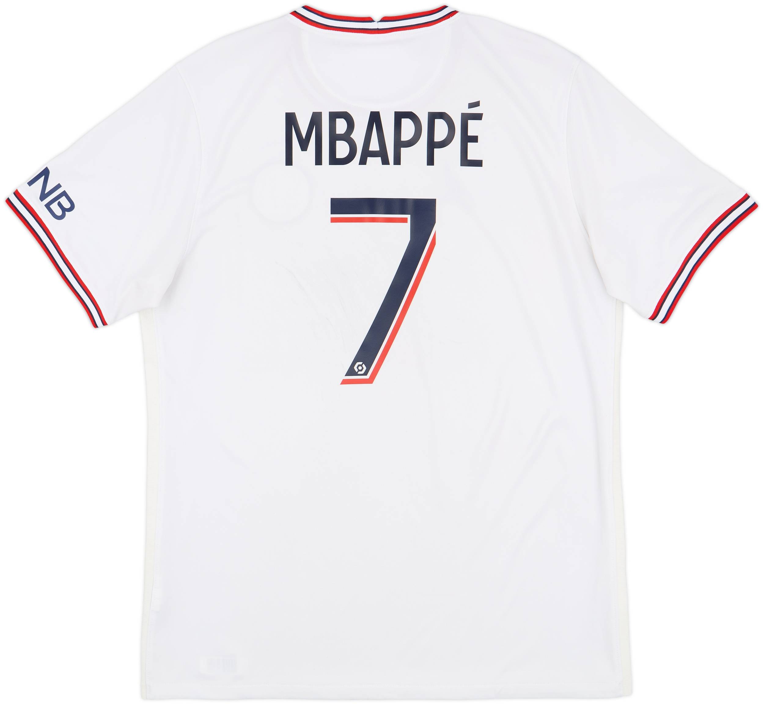 2021-22 Paris Saint-Germain Fourth Shirt Mbappe #7 - 5/10 - (L)