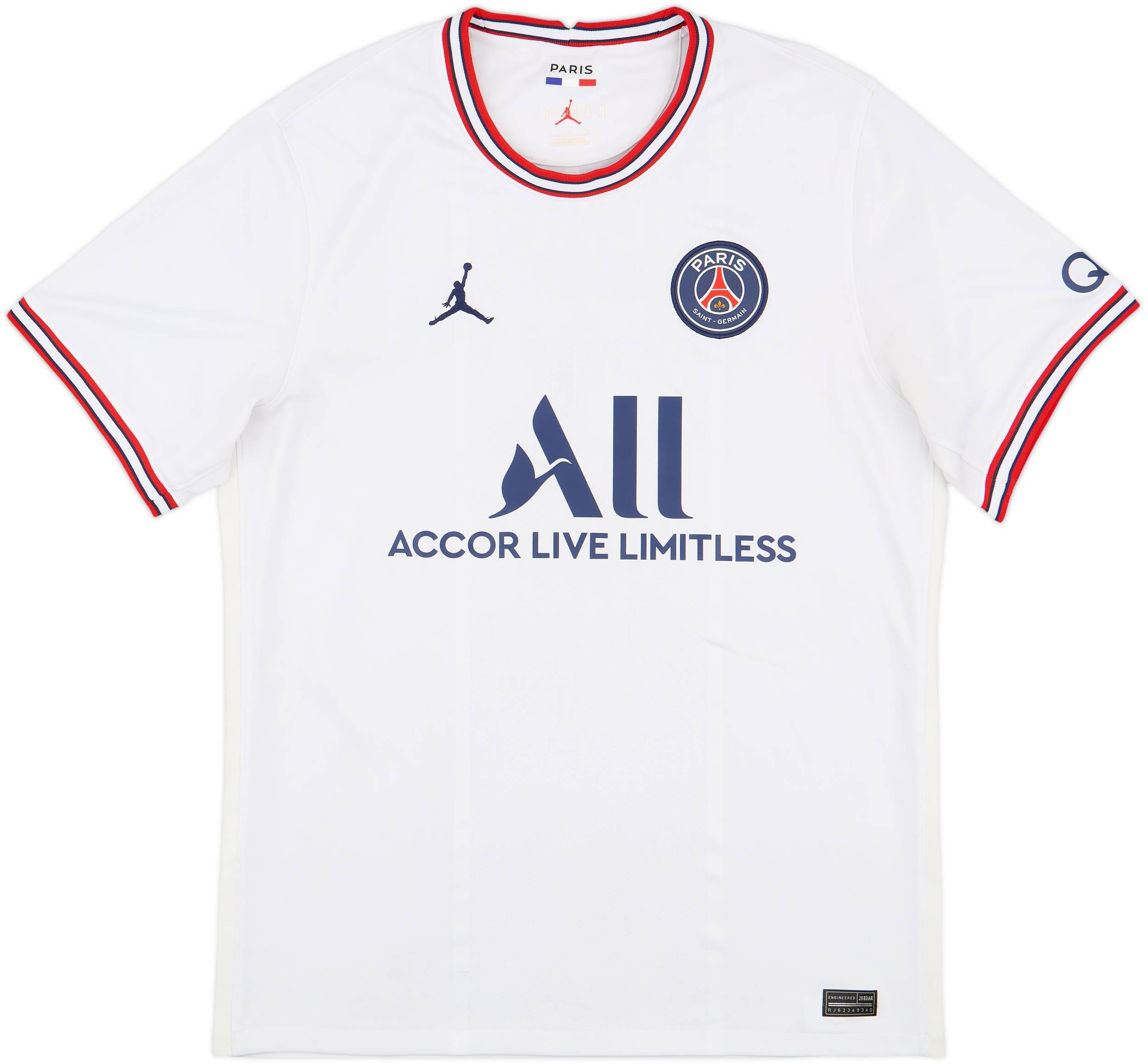 2021-22 Paris Saint-Germain Fourth Shirt Mbappe #7 - 5/10 - (L)