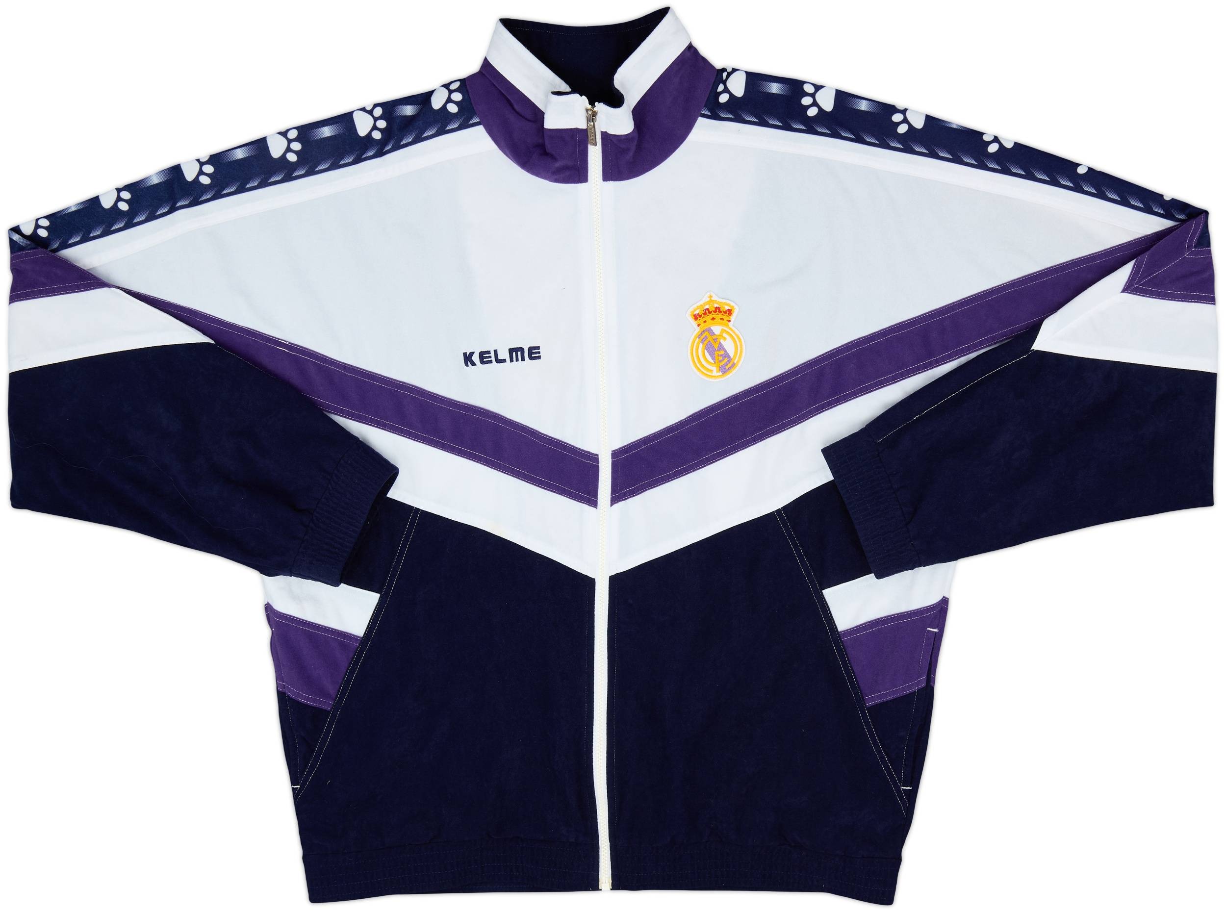 1997-98 Real Madrid Kelme Track Jacket - 6/10 - (XL)