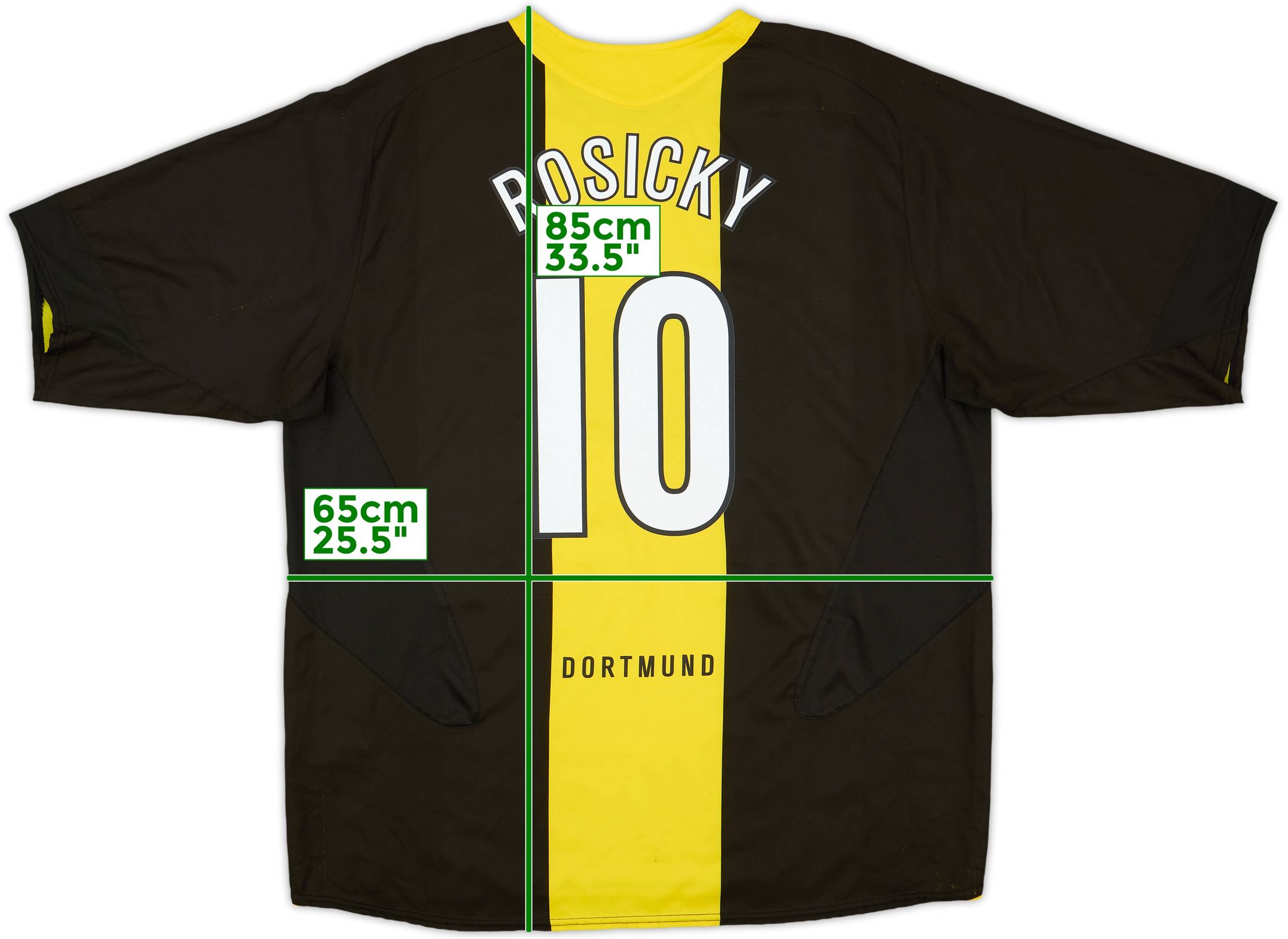 2005-06 Borussia Dortmund Away Shirt Rosicky #10 - 7/10 - (XXL)