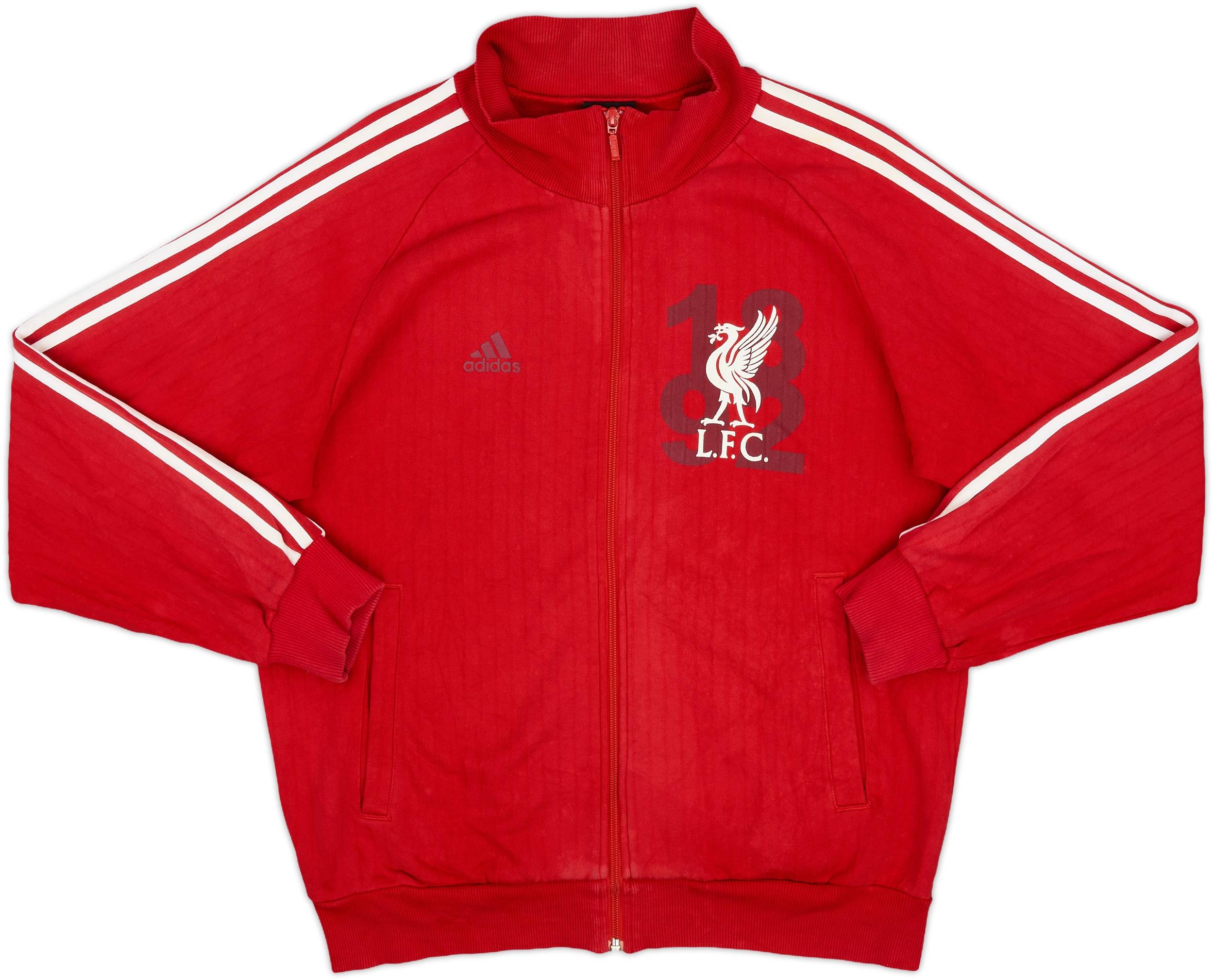 2007 adidas リヴァプール vtg ジャケット liverpool 2007-08 Liverpool adidas Track Jacket - 8/10 - (M)