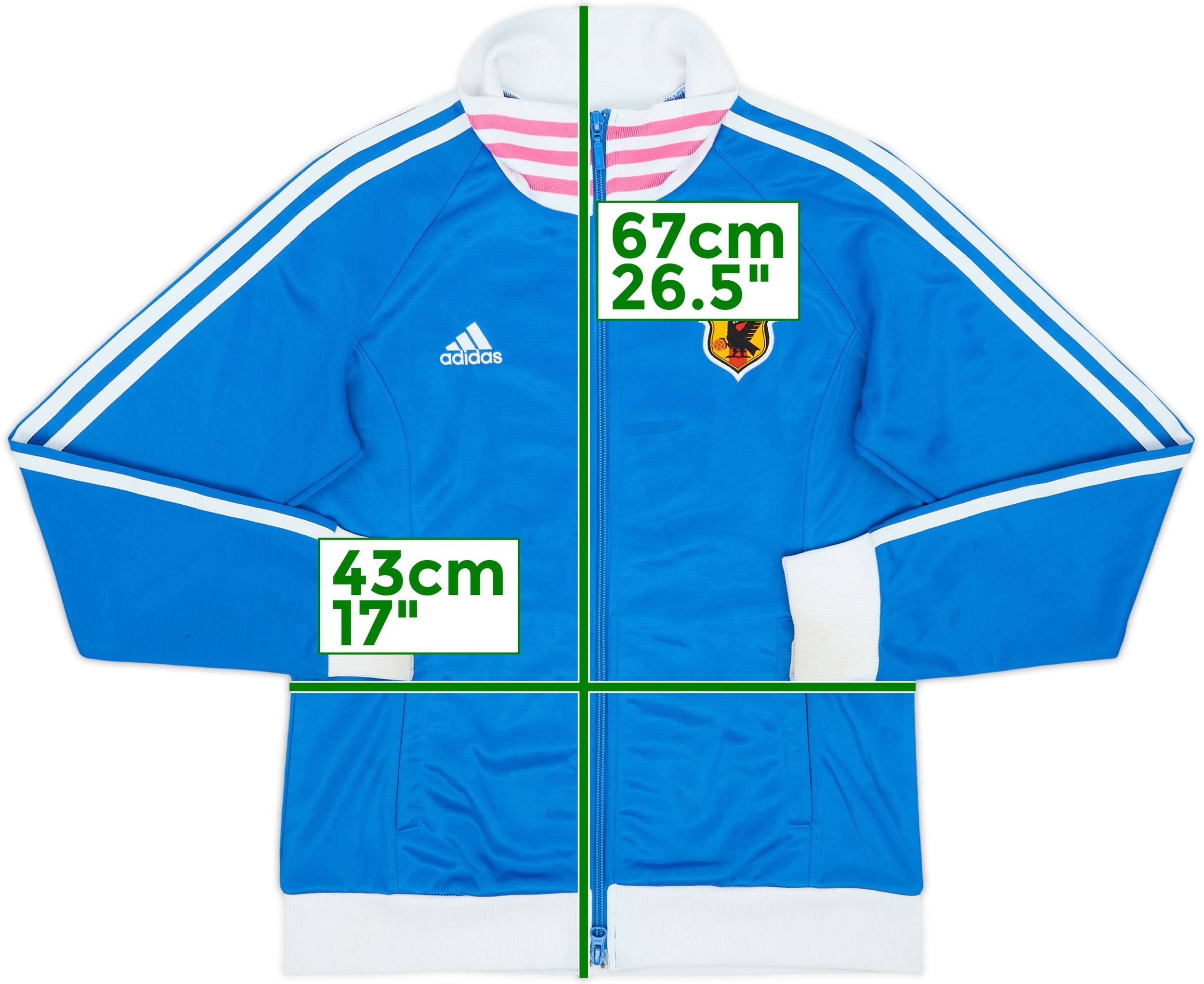 2008-09 Japan adidas Track Jacket - 7/10 - (L.Boys)
