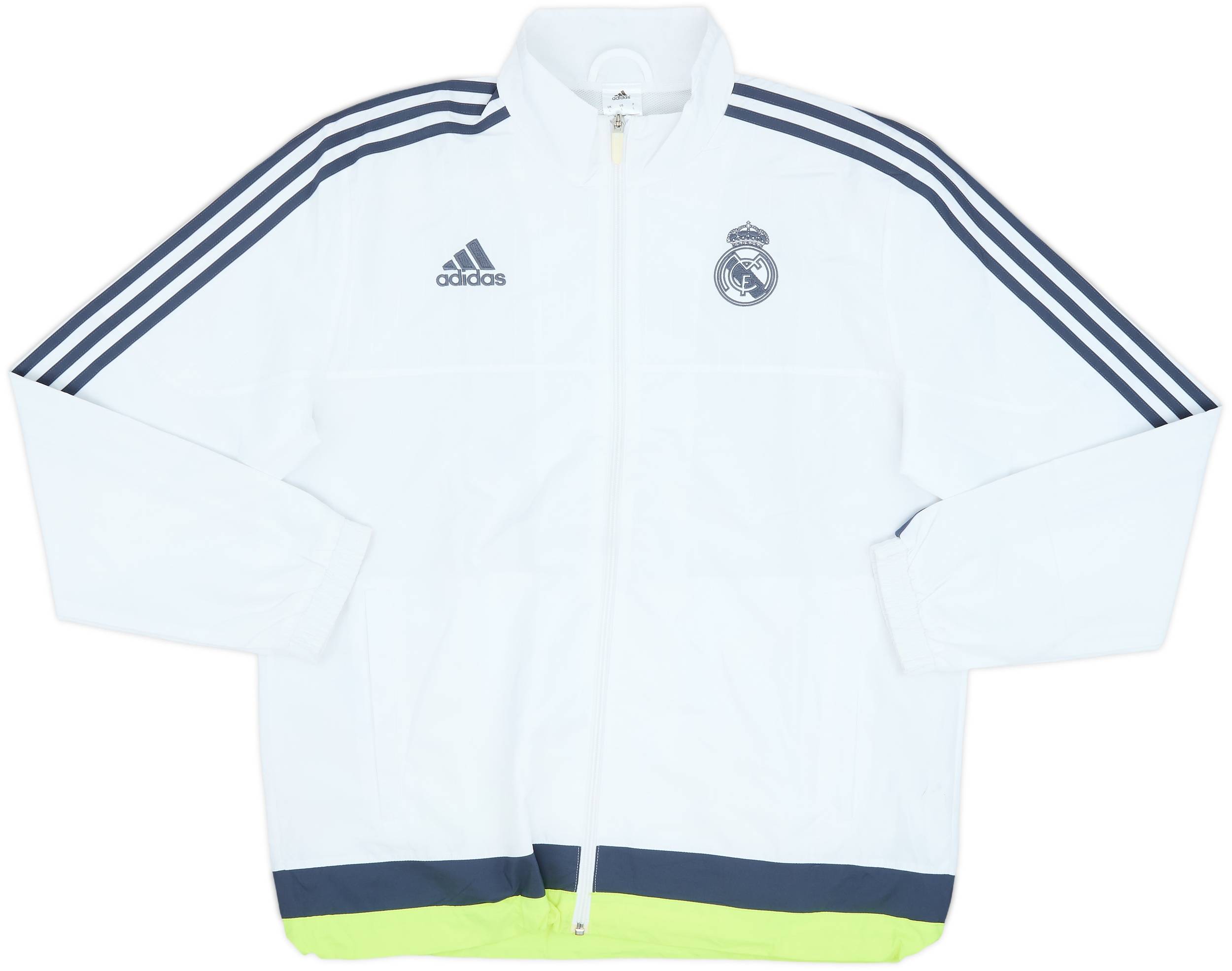 2015-16 Real Madrid adidas Track Jacket - 9/10 - (L)