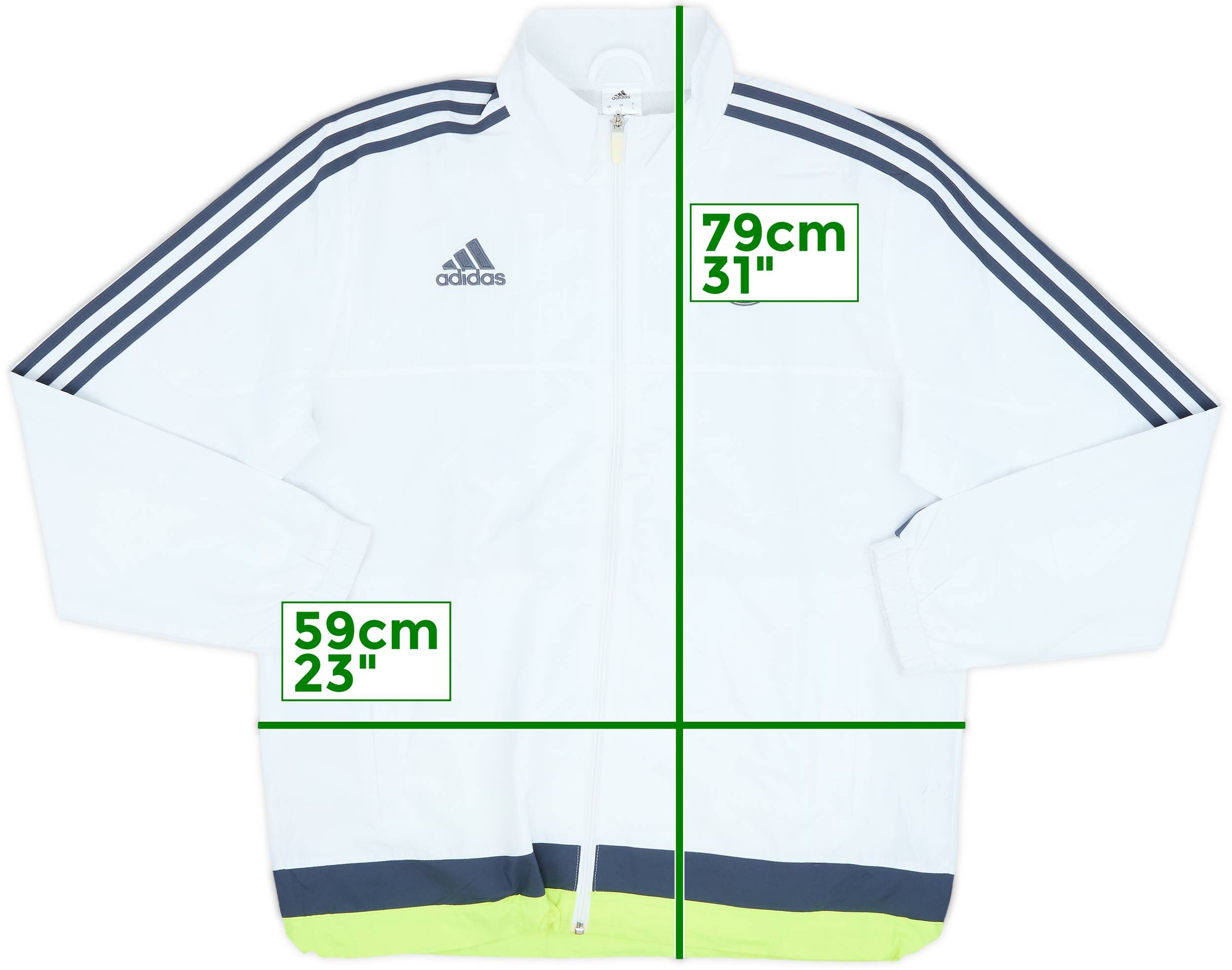 2015-16 Real Madrid adidas Track Jacket - 9/10 - (L)