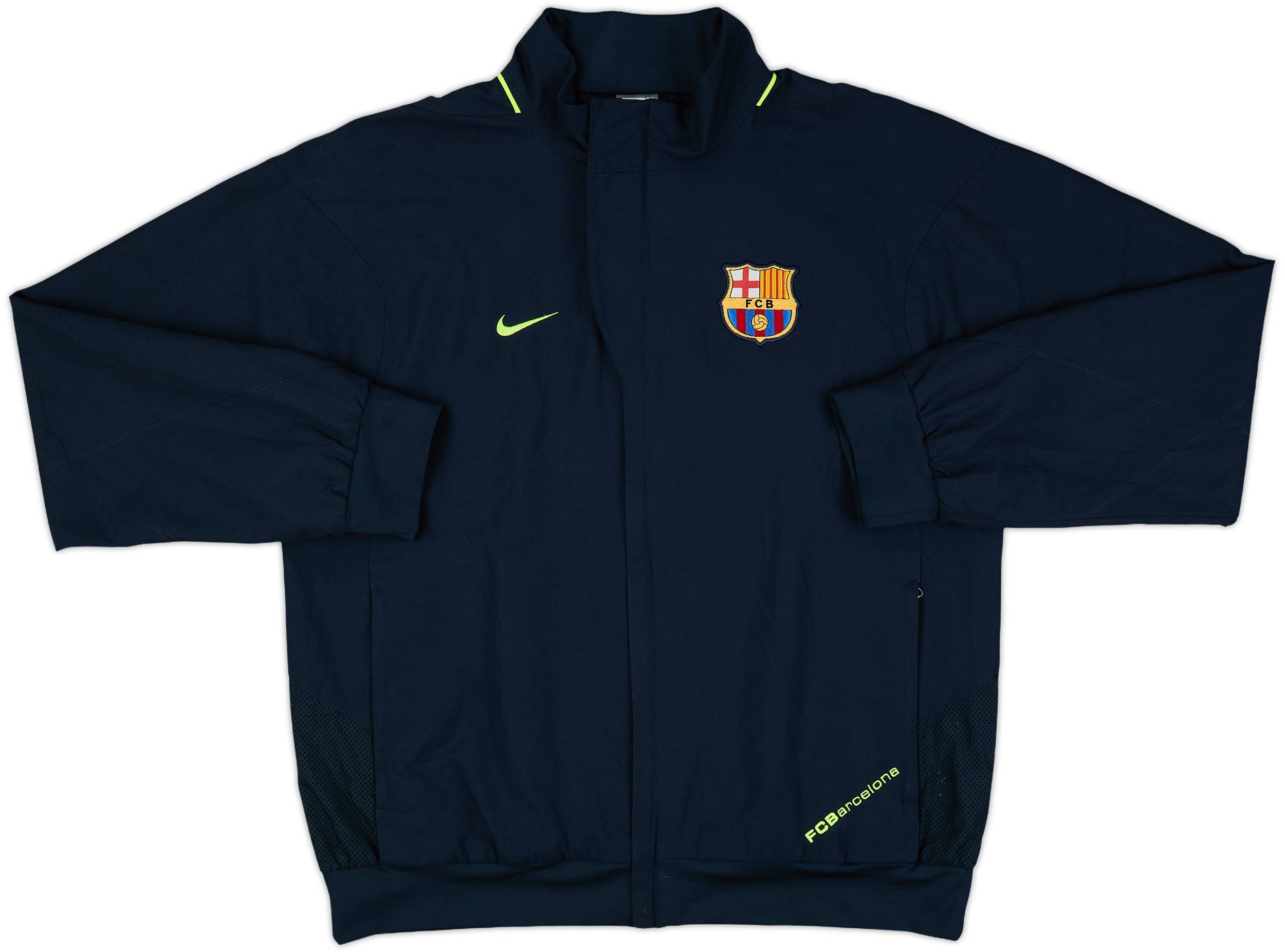 2007-08 Barcelona Nike Track Jacket - 8/10 - (L)