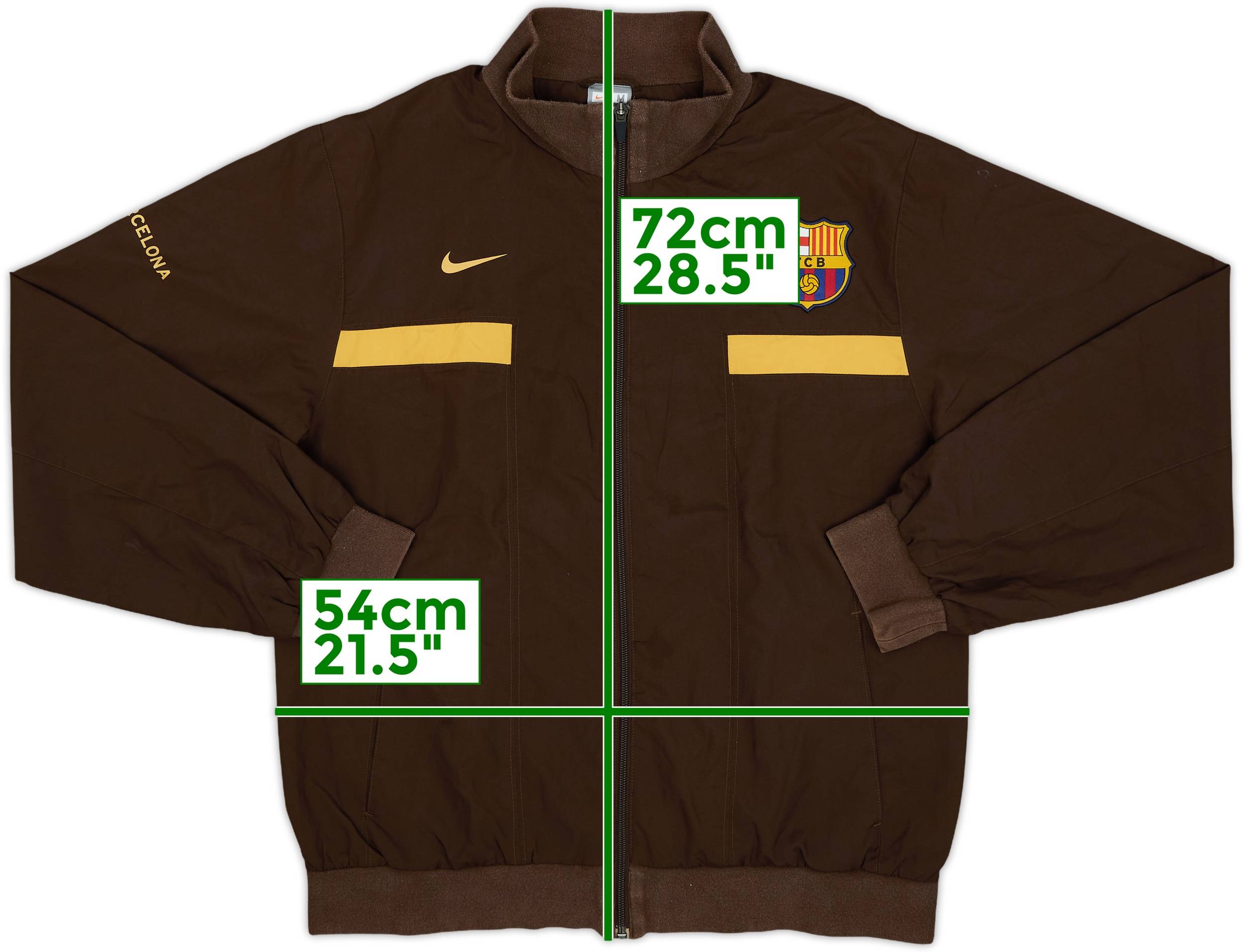 2009-10 Barcelona Nike Track Jacket - 9/10 - (M)