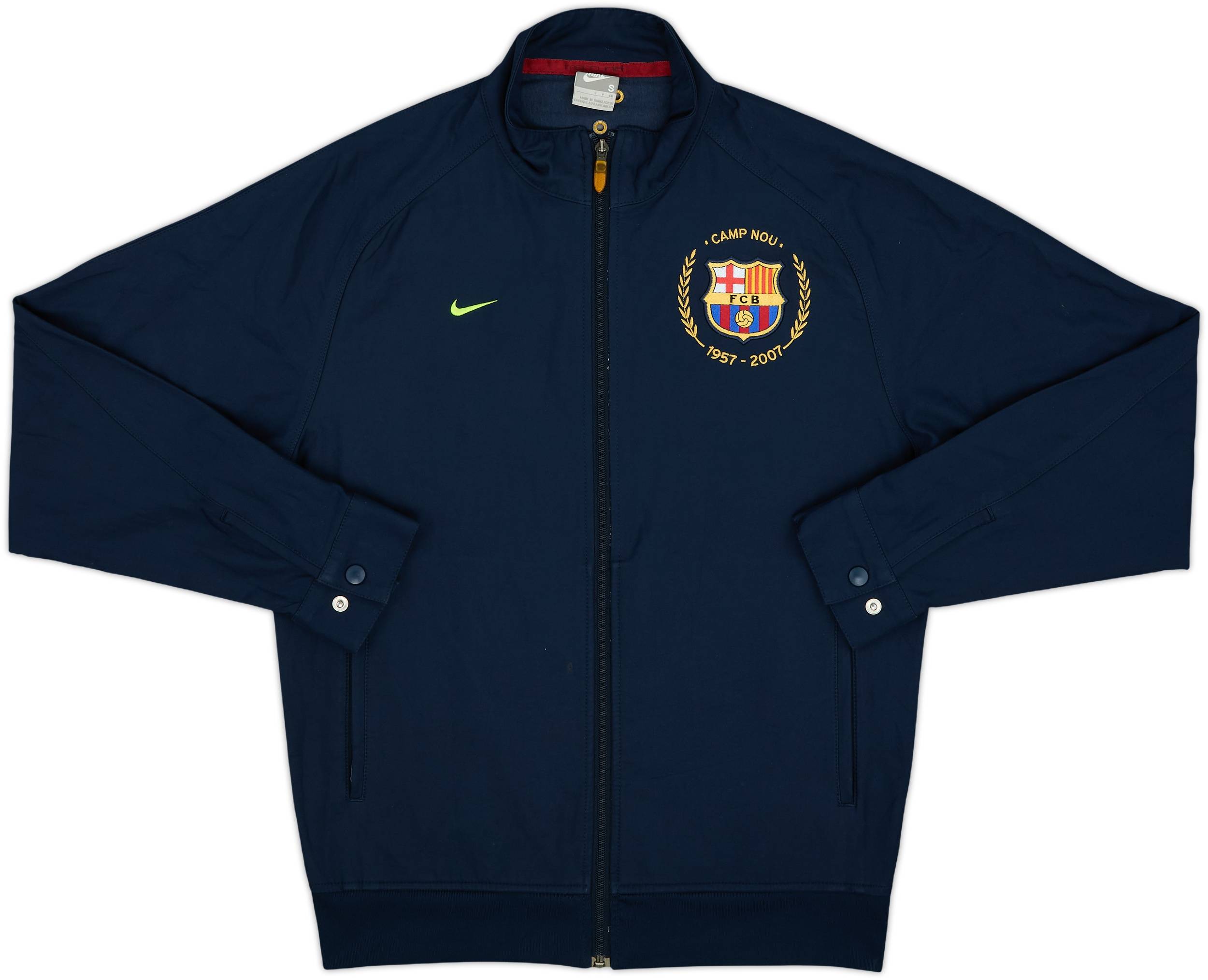 2007-08 Barcelona Nike Track Jacket - 10/10 - (S)